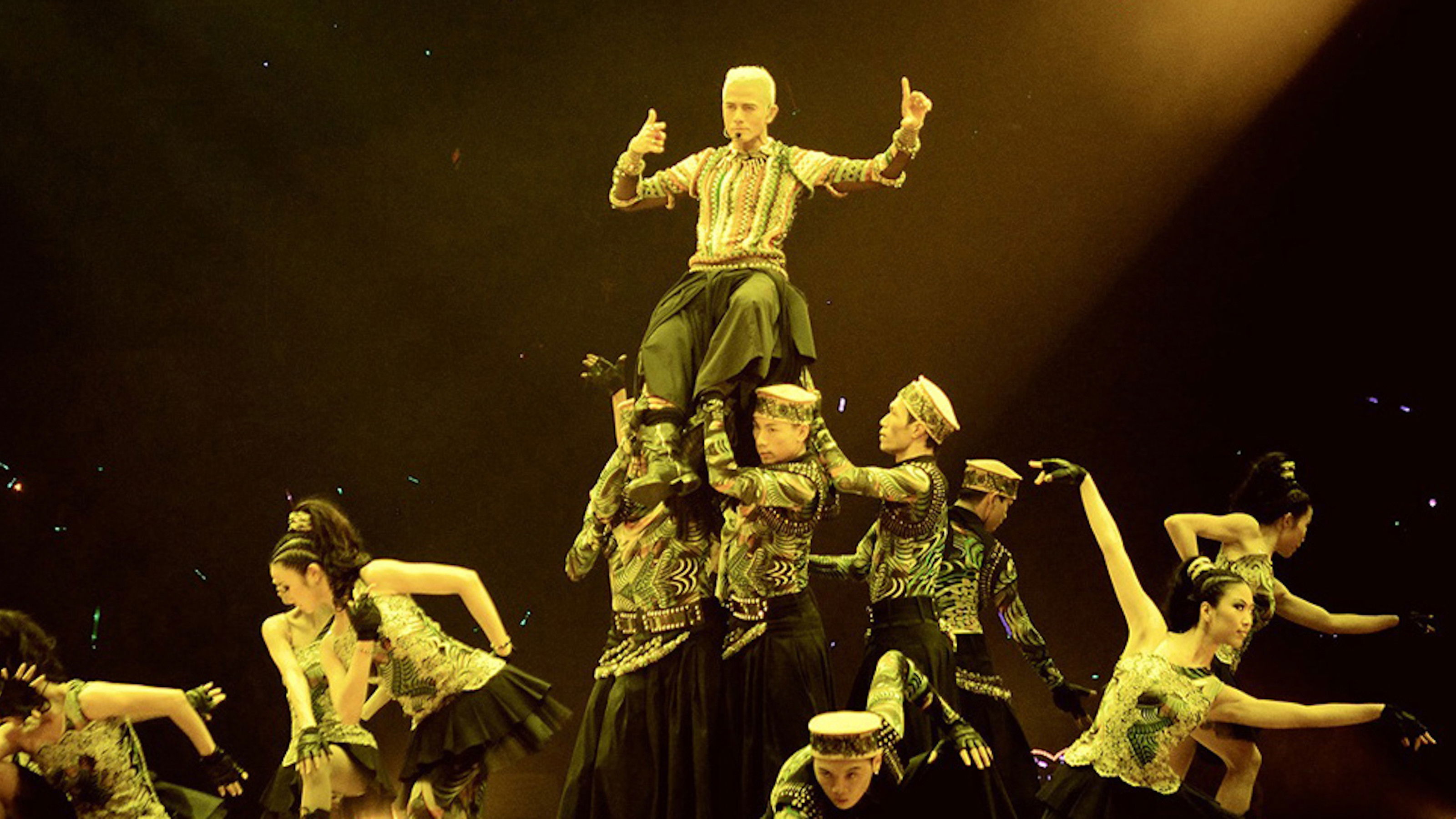 Backdrop for Aaron Kwok de Showy Masquerade World Tour Live in Concert (Hong Kong Stop) 2011/2012