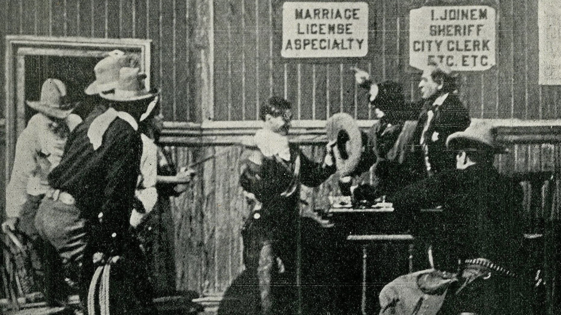 Backdrop for The Cowboy and the Shrew