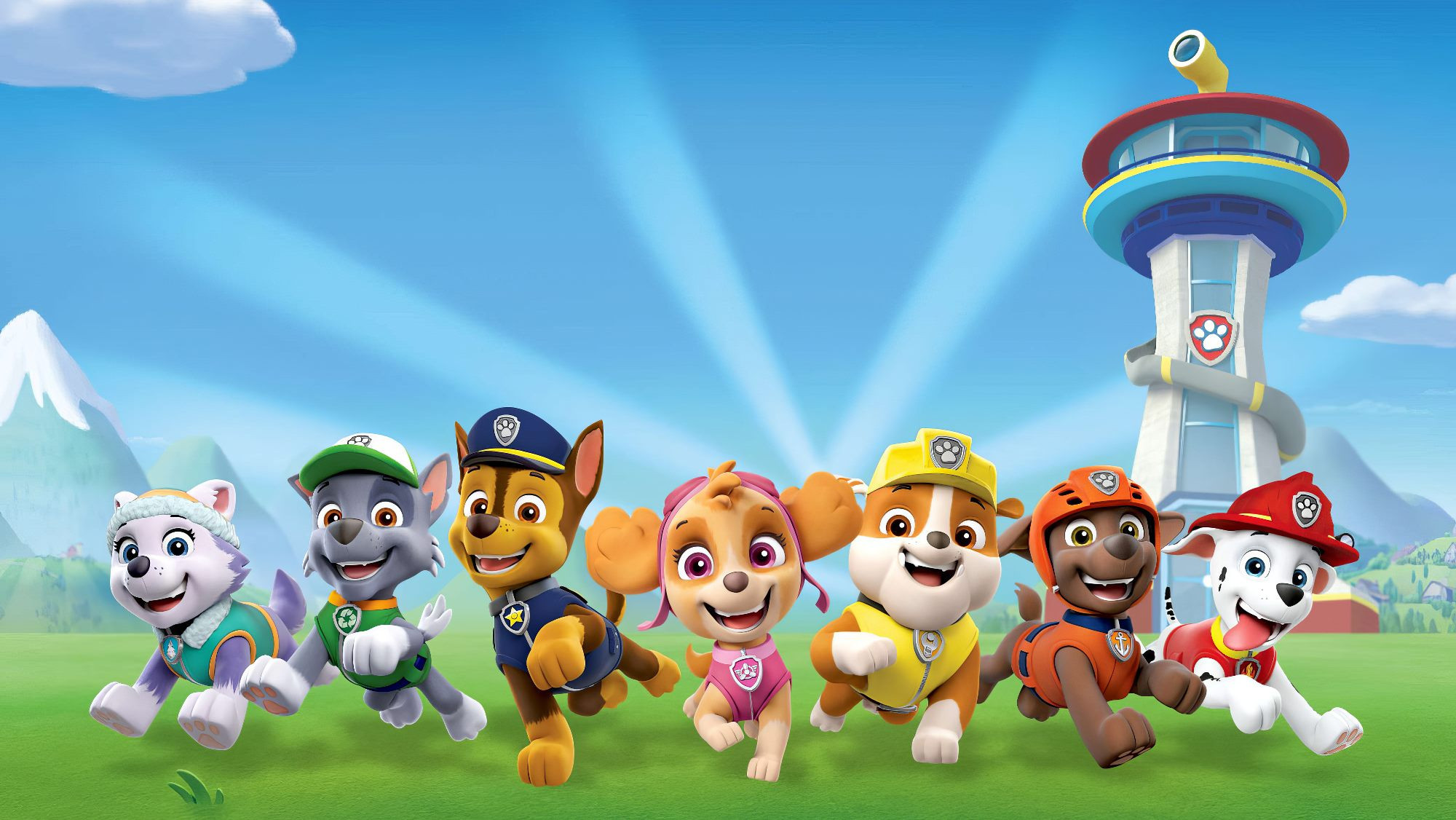 Backdrop for Nya äventyr med Paw Patrol