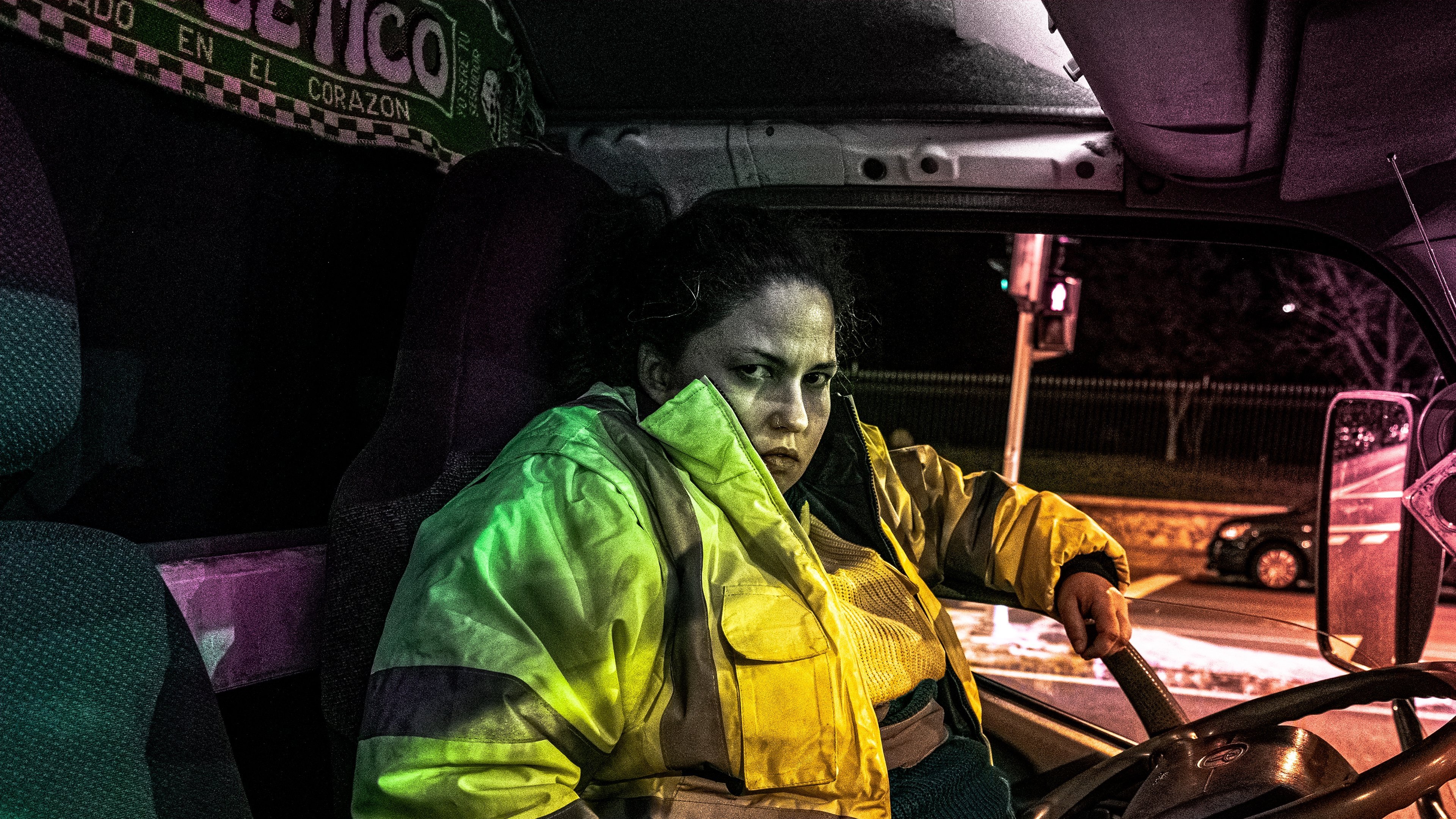 Backdrop for One Night with Adela