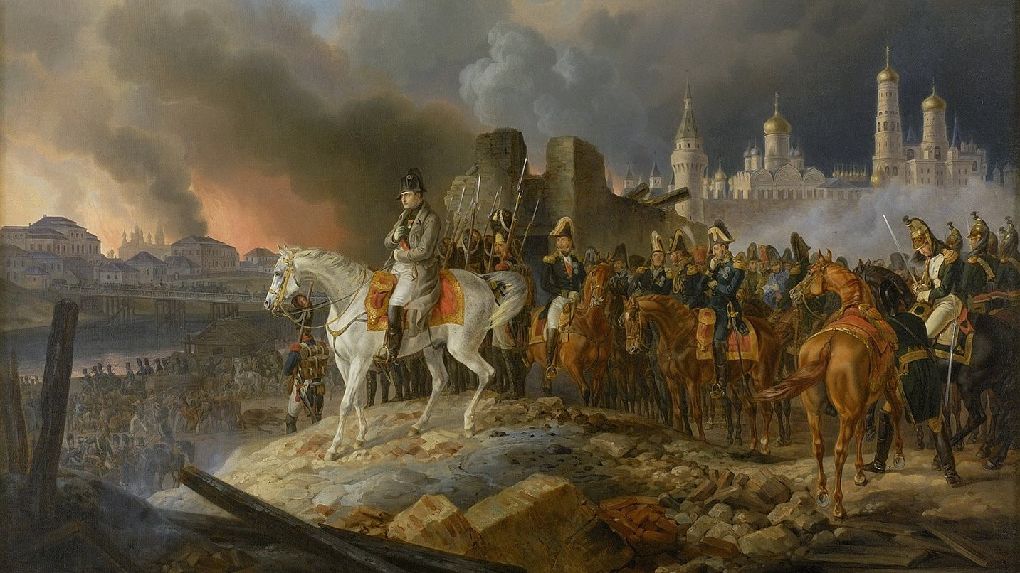 Backdrop for Napoleon 1812 - The Road to Moscow