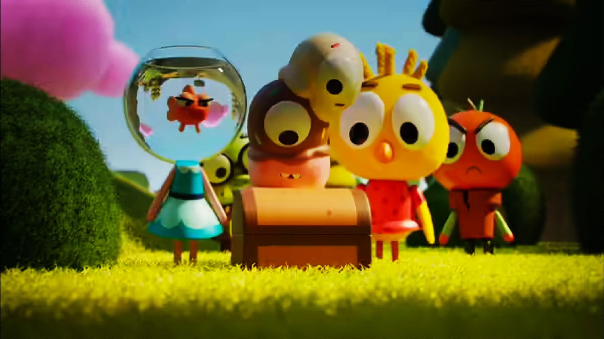 Backdrop for Karlas fantalastiske klasse