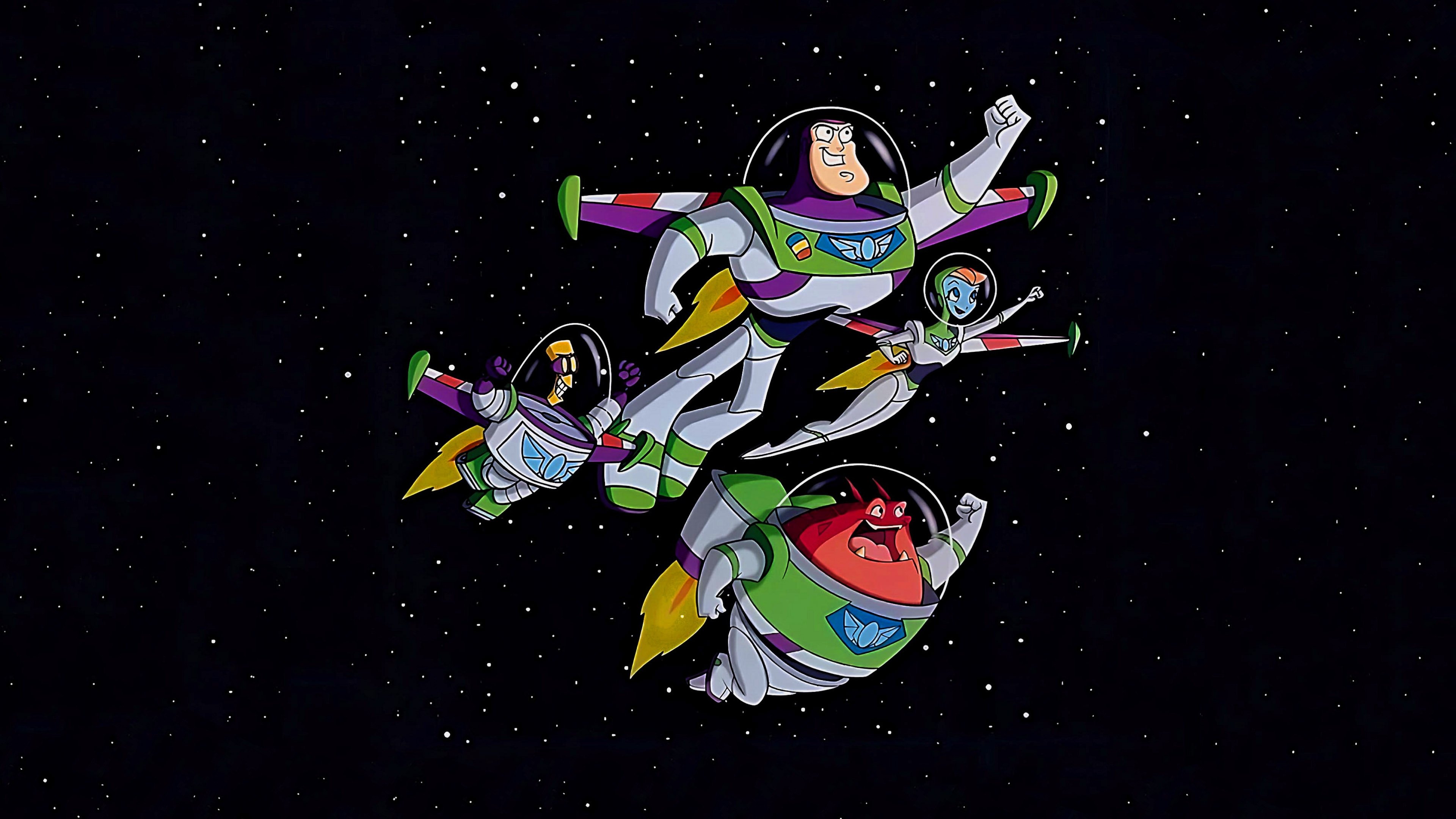 Backdrop for Buzz Lightyear of Star Command