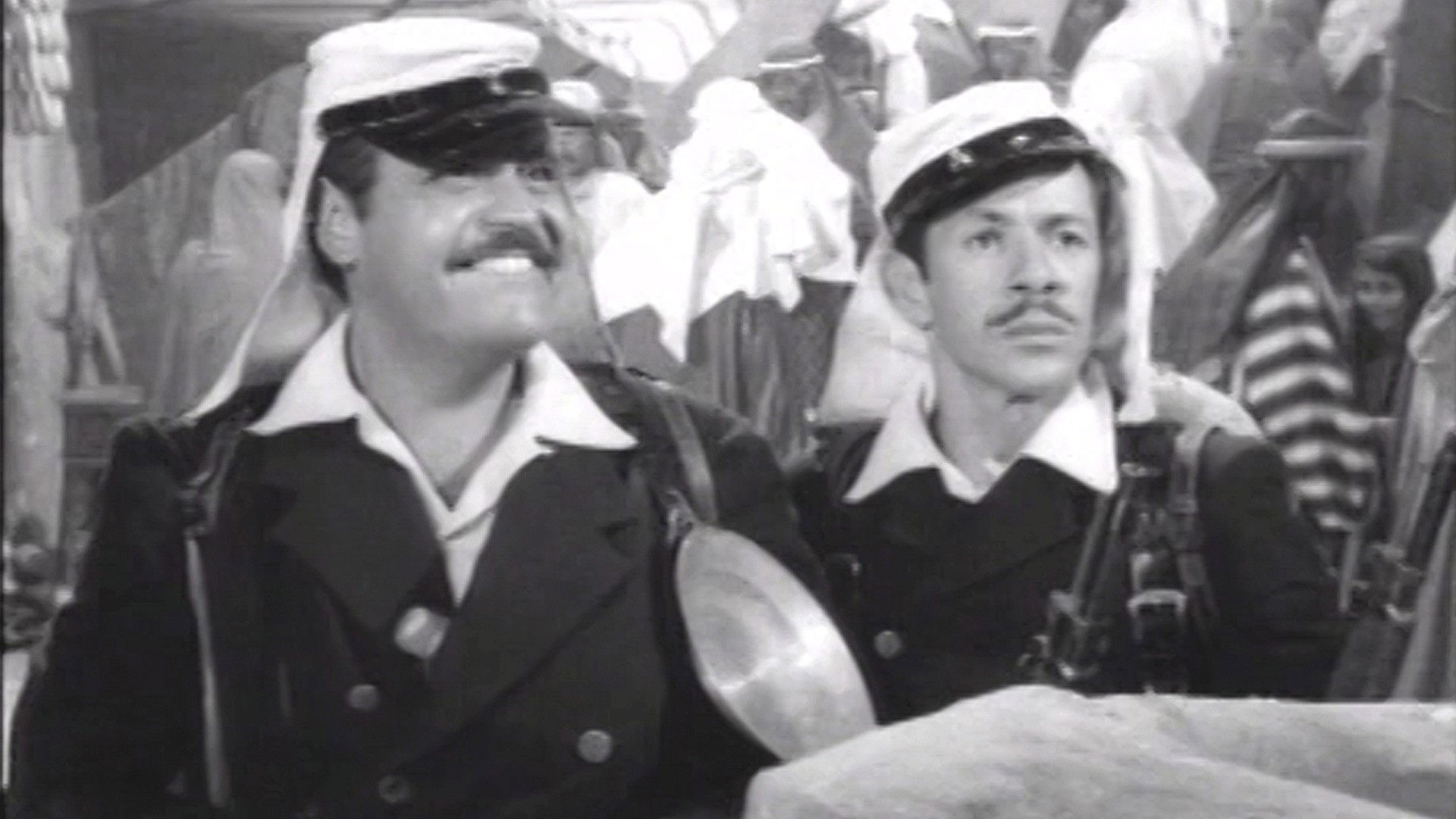 Backdrop for Los legionarios