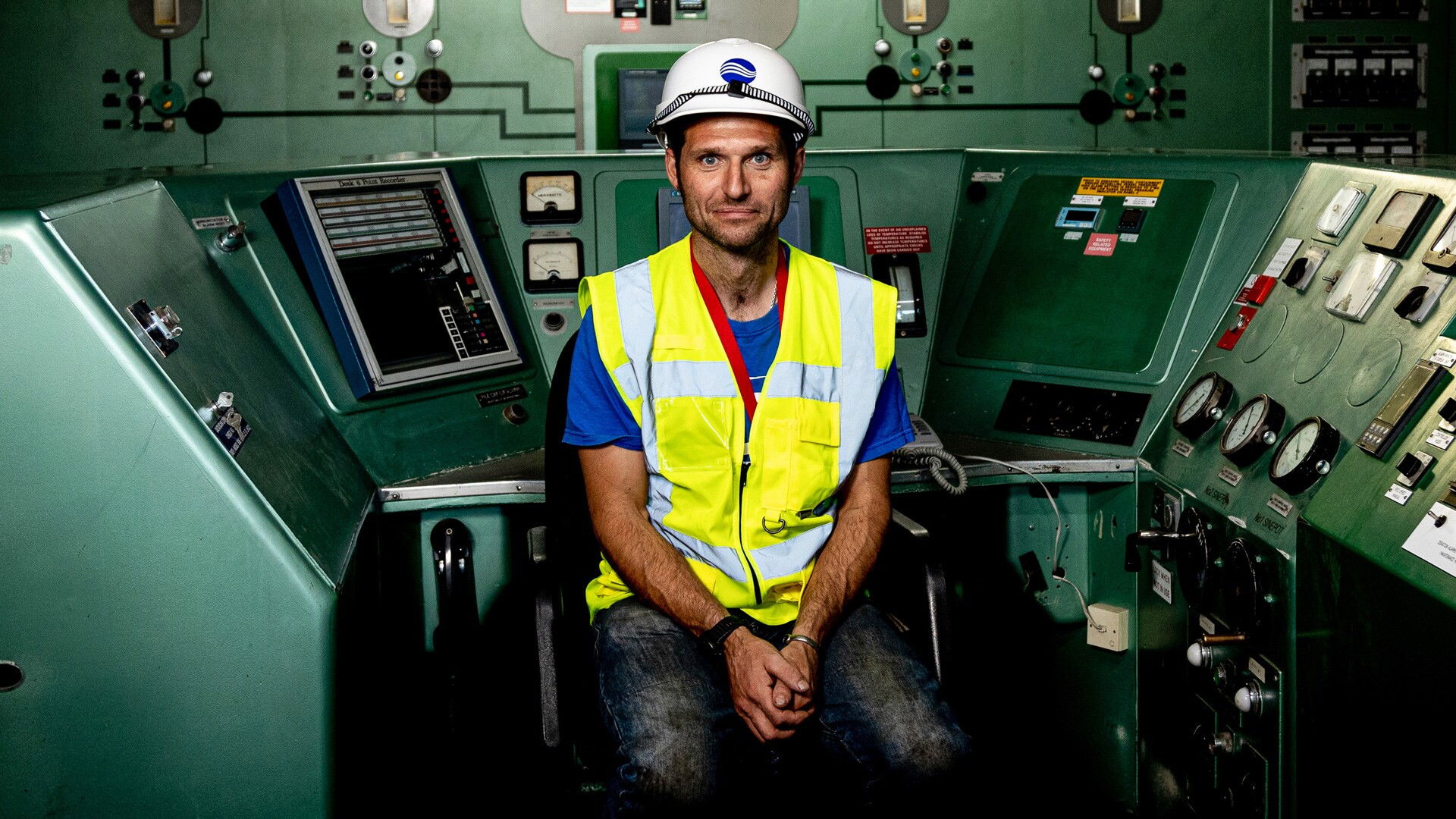 Backdrop for Guy Martin's Great British Power Trip