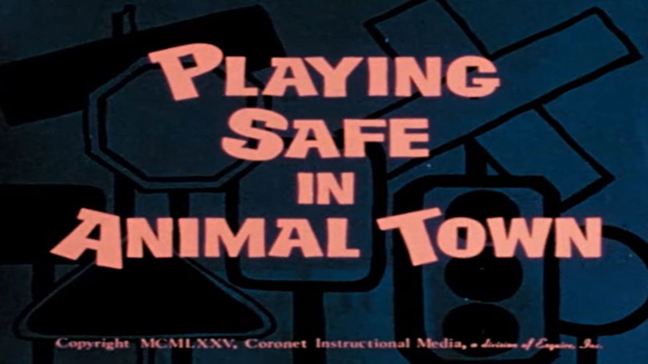 Backdrop for Playing Safe in Animal Town