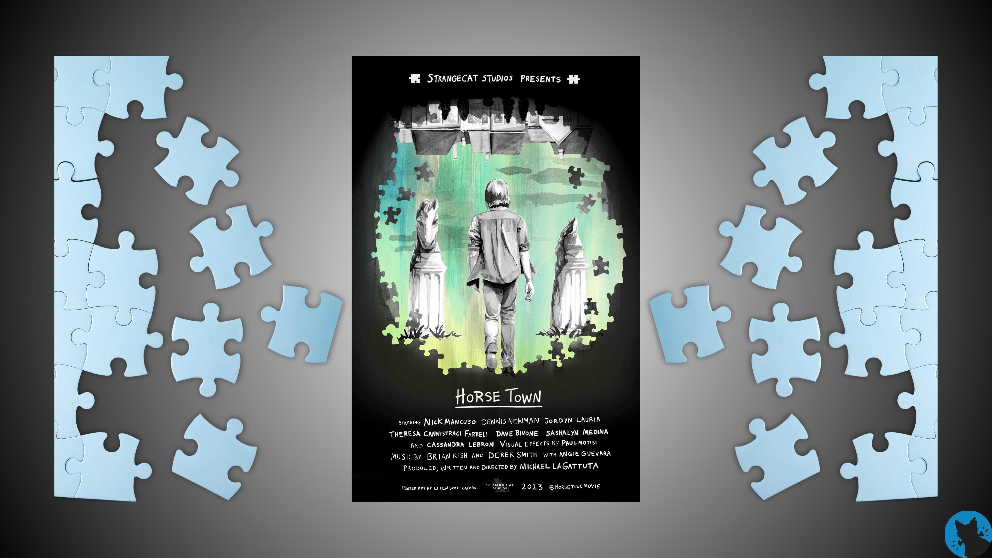 Backdrop for Horse Town