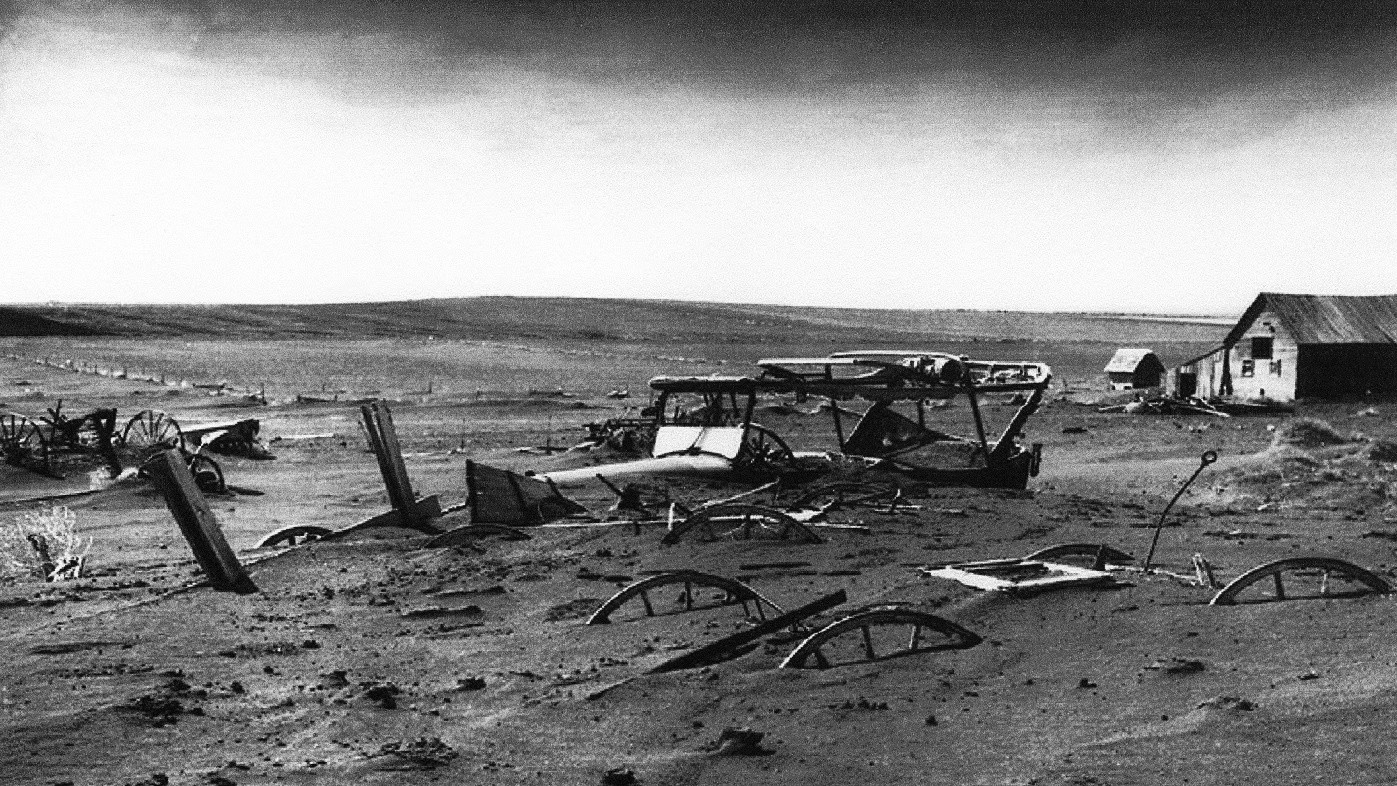 Backdrop for The Plow That Broke the Plains