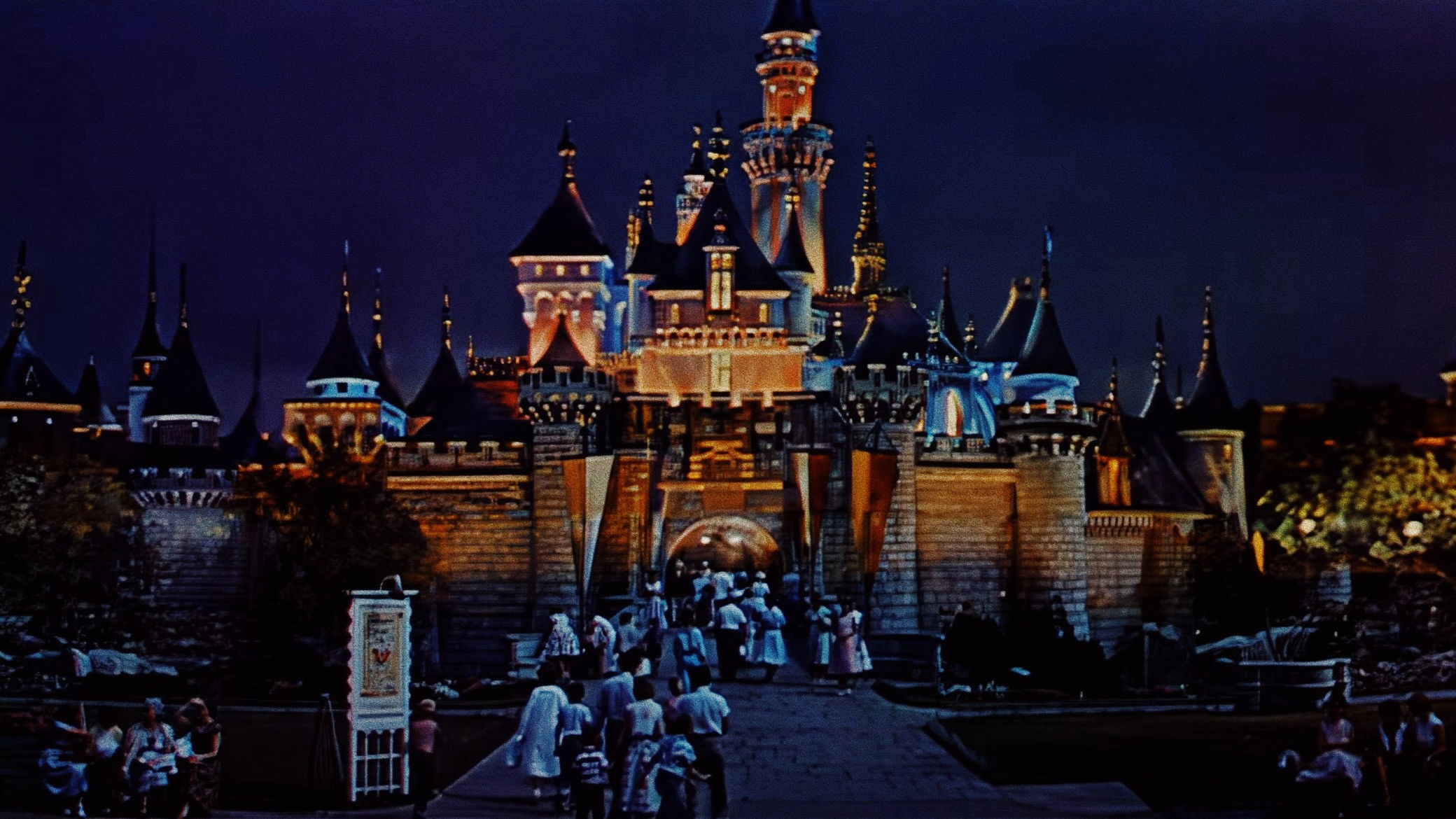 Backdrop for Disneyland: U.S.A.