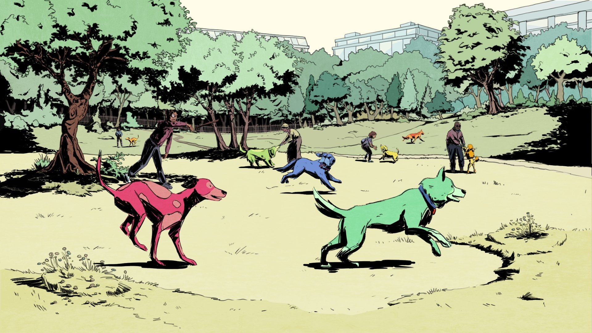 Backdrop for Brown Morning