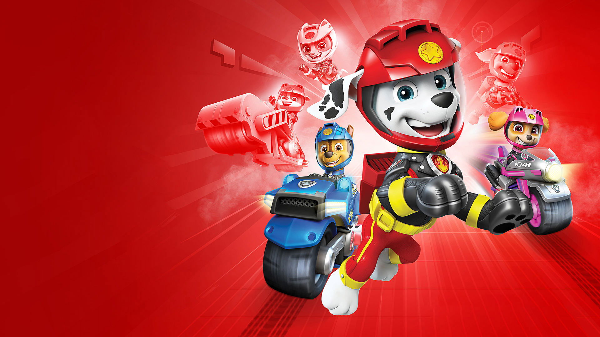 Backdrop for PAW Patrol: Moto Pups