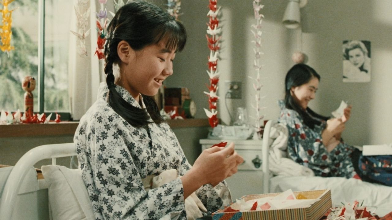 Backdrop for Thousand Cranes