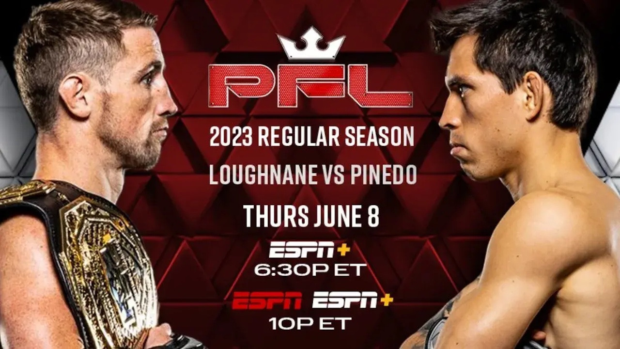 Backdrop for PFL 2023 #4: Regular Season - Loughnane vs. Pinedo