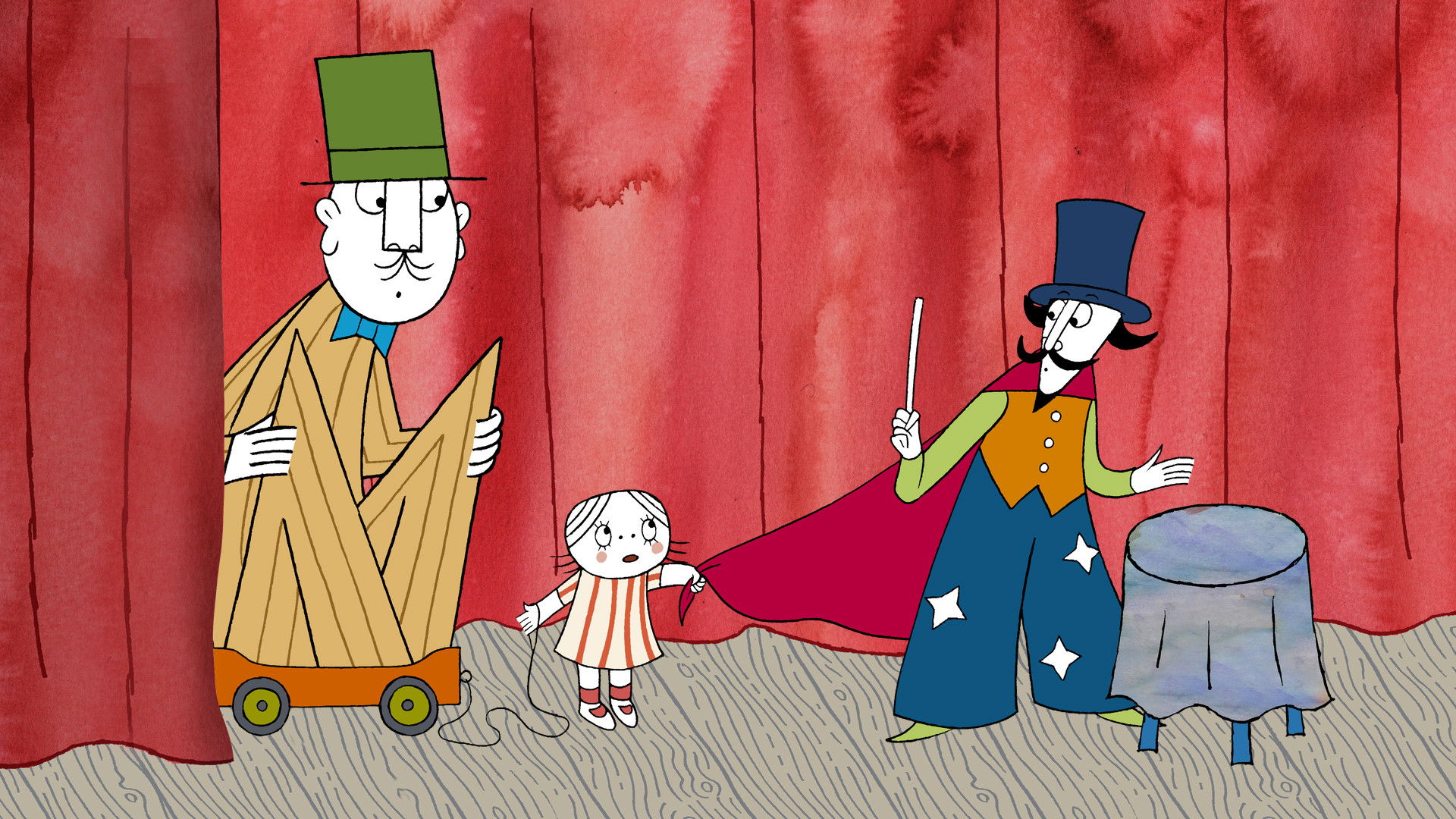 Backdrop for Var inte rädd, Långa Farbrorn