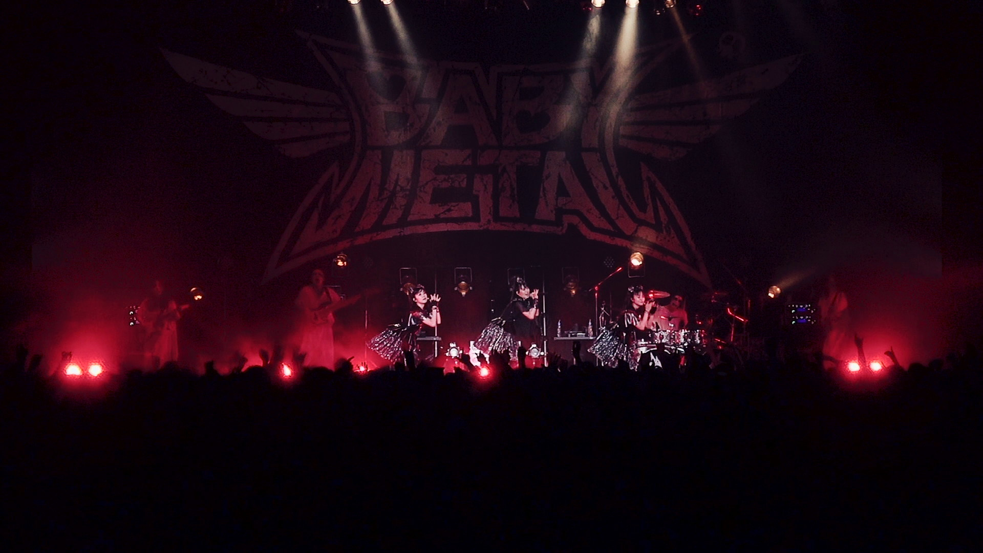 Backdrop for BABYMETAL THE FIVE FOX FESTIVAL IN JAPAN - WHITE FOX FESTIVAL