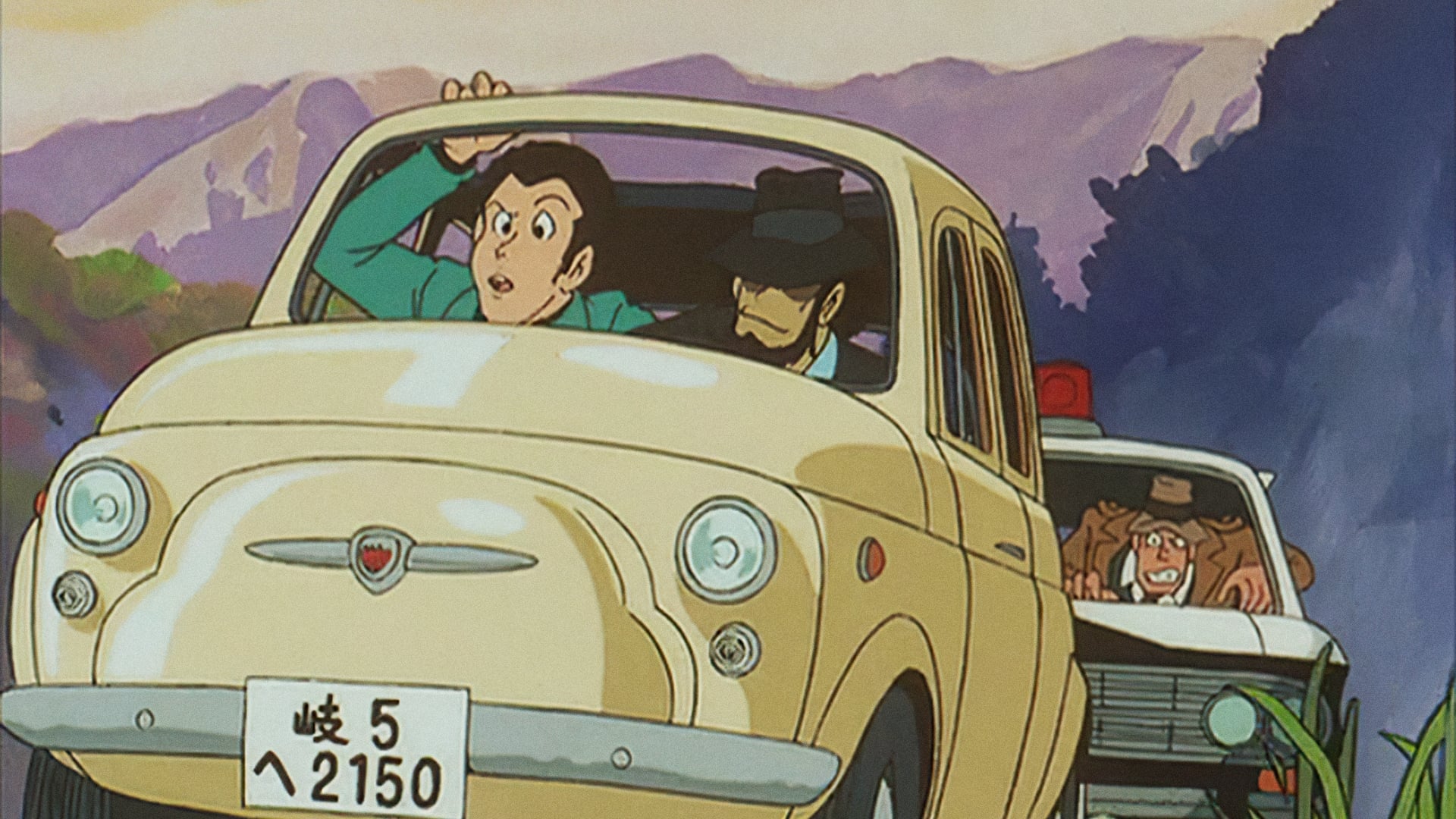 Backdrop for Lupin the Third: The Fuma Conspiracy