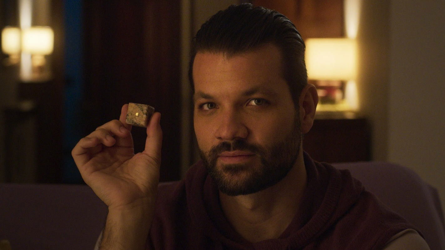 Backdrop for A Dice with Five Sides