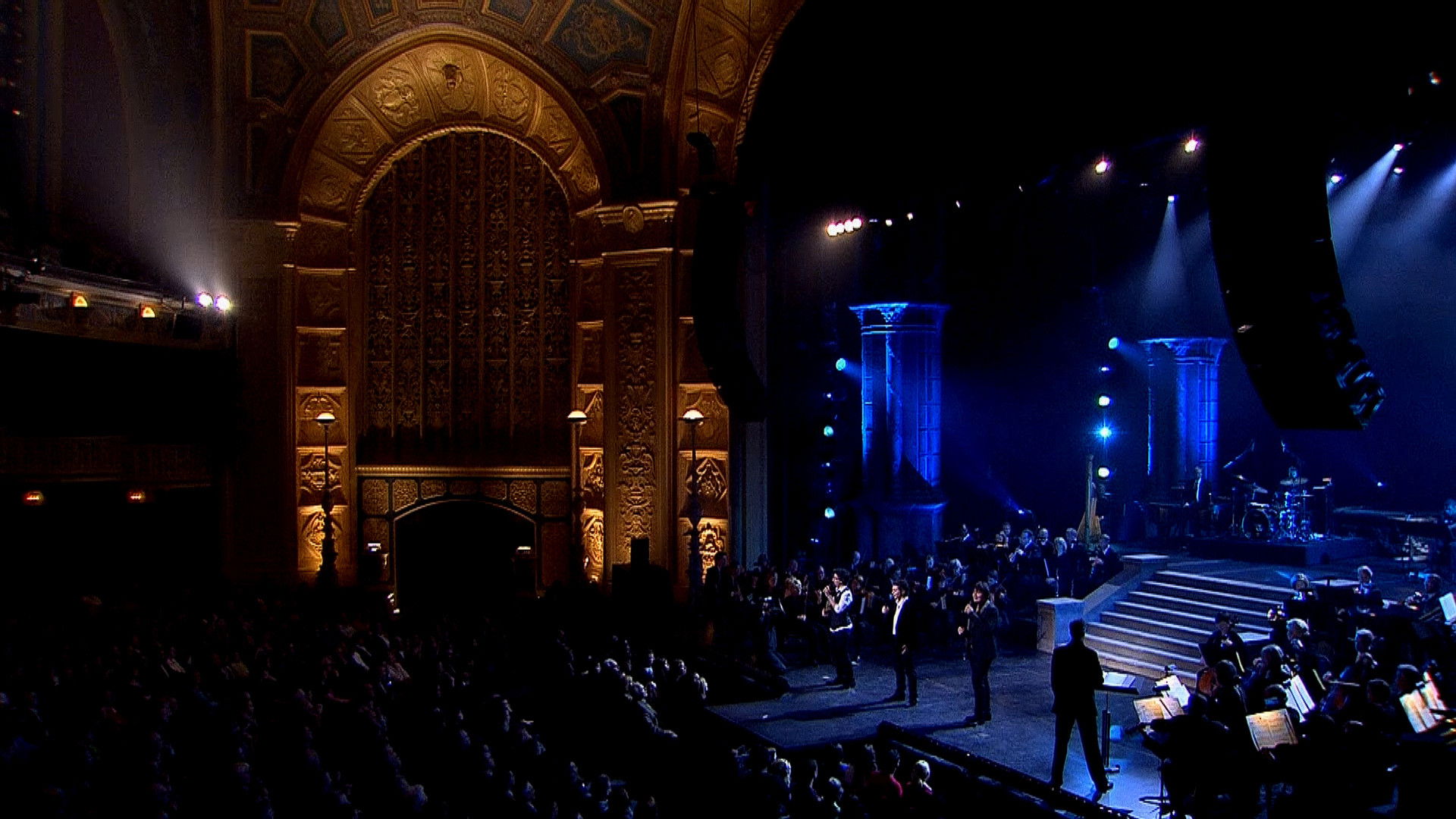 Backdrop for Il Volo Takes Flight