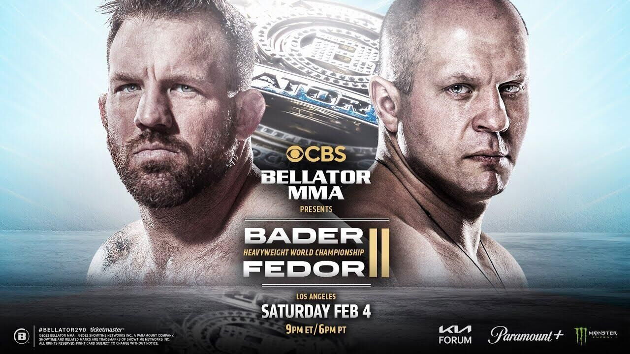 Backdrop for Bellator 290: Bader vs. Fedor 2