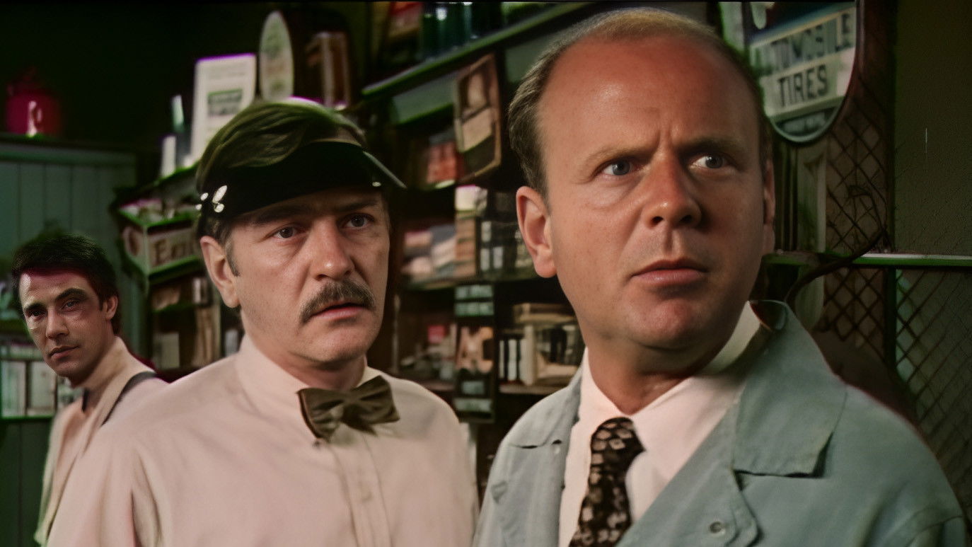 Backdrop for A Memory of Two Mondays