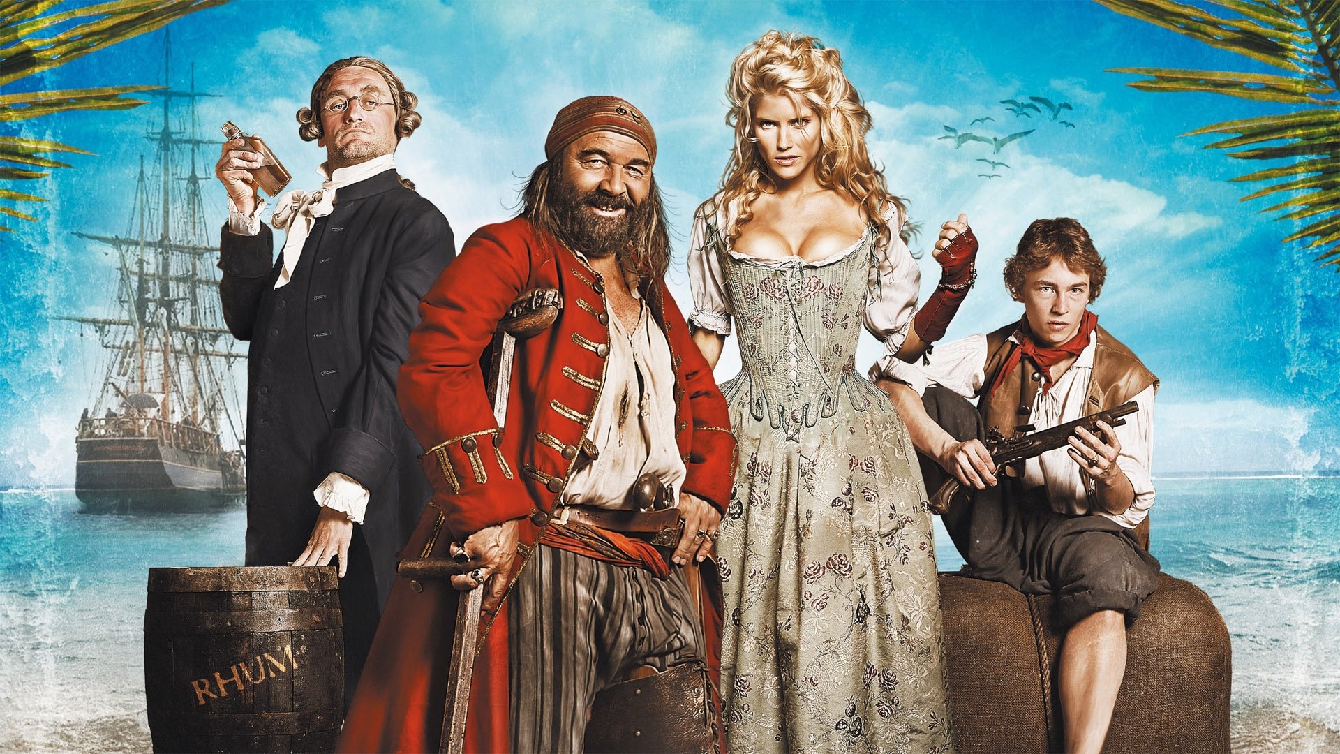 Backdrop for Treasure Island