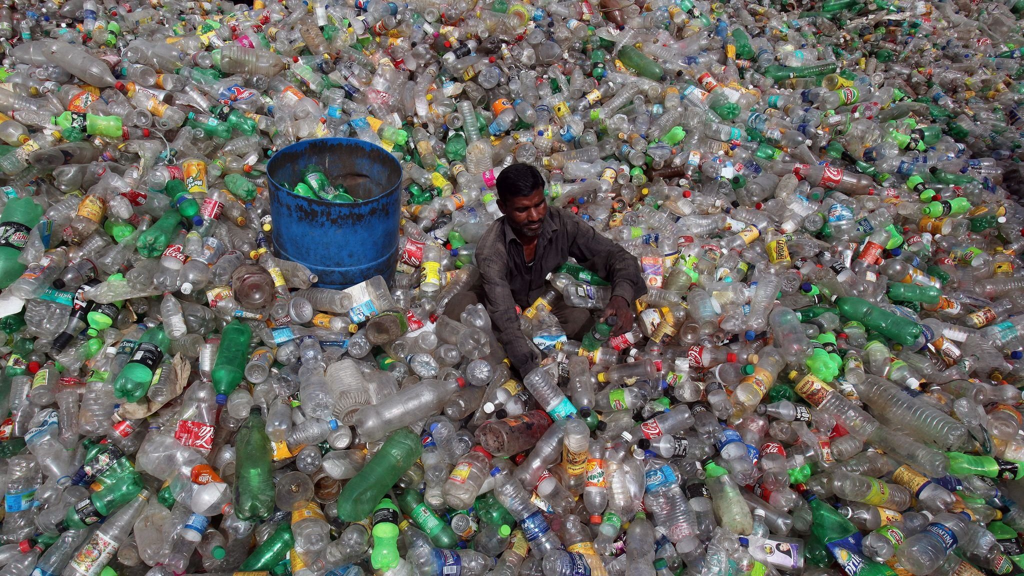 Backdrop for Plastic Planet