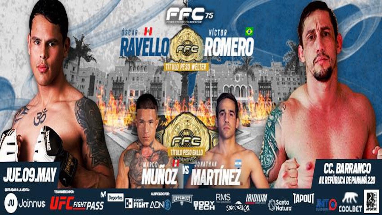 Backdrop for FFC 75: Ravello vs. Romero