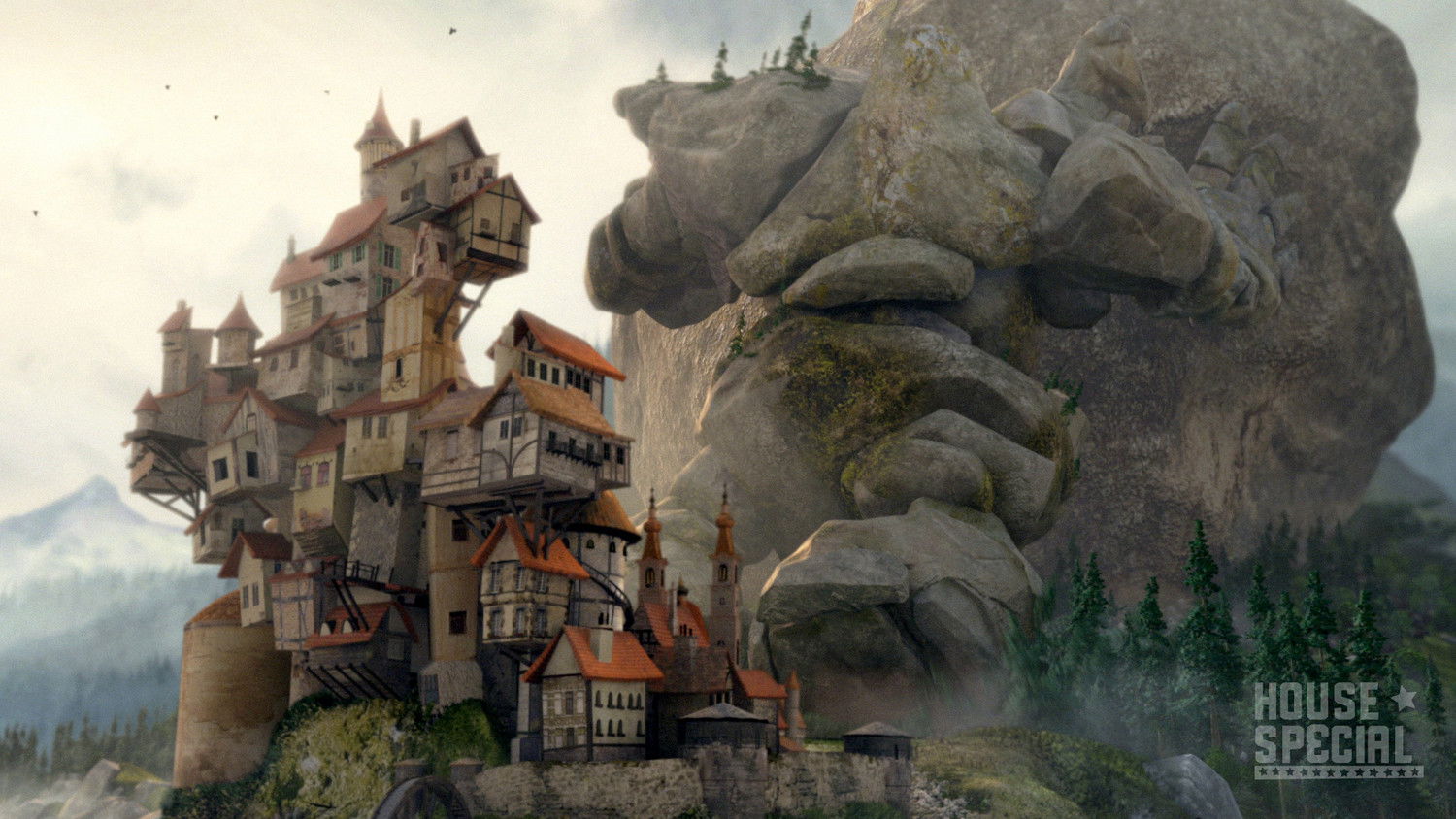 Backdrop for A Tale of Momentum & Inertia