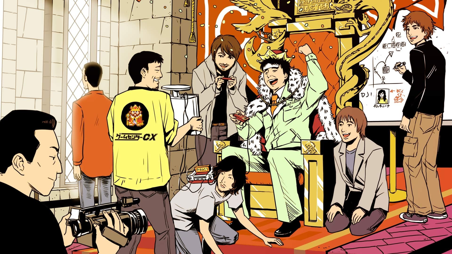 Backdrop for GameCenter CX