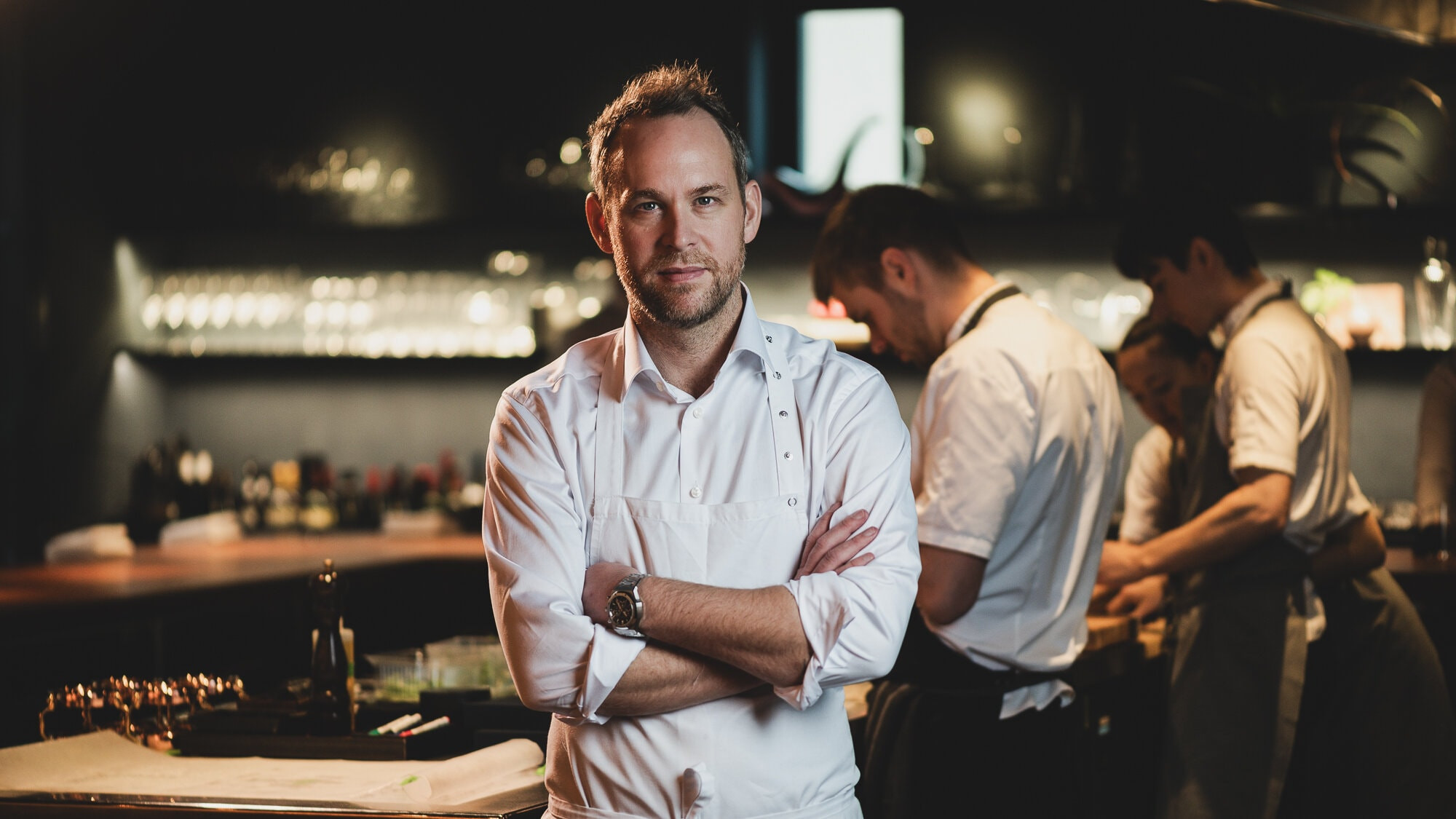 Backdrop for Björn Frantzén - jakten på stjärnor