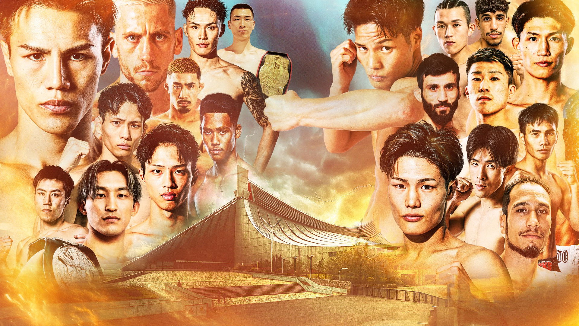 Backdrop for SHOOT BOXING: S-Cup × GZT 2025