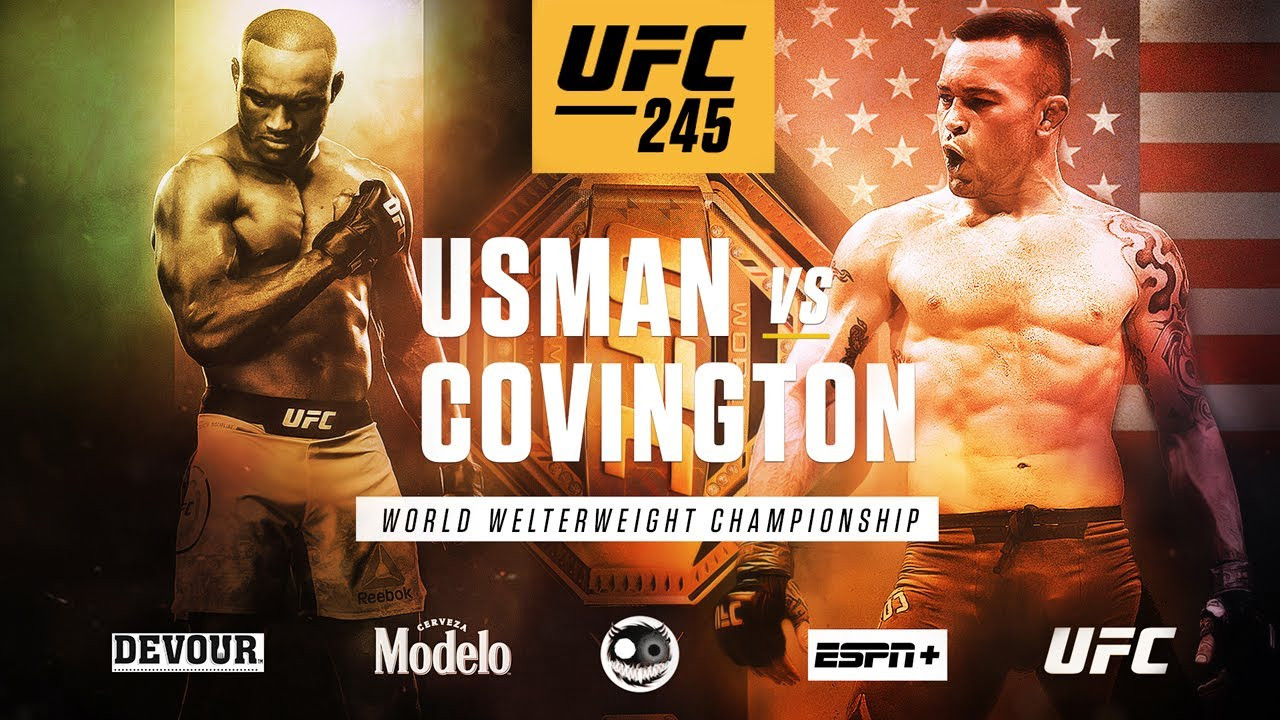 Backdrop for UFC 245: Usman vs. Covington