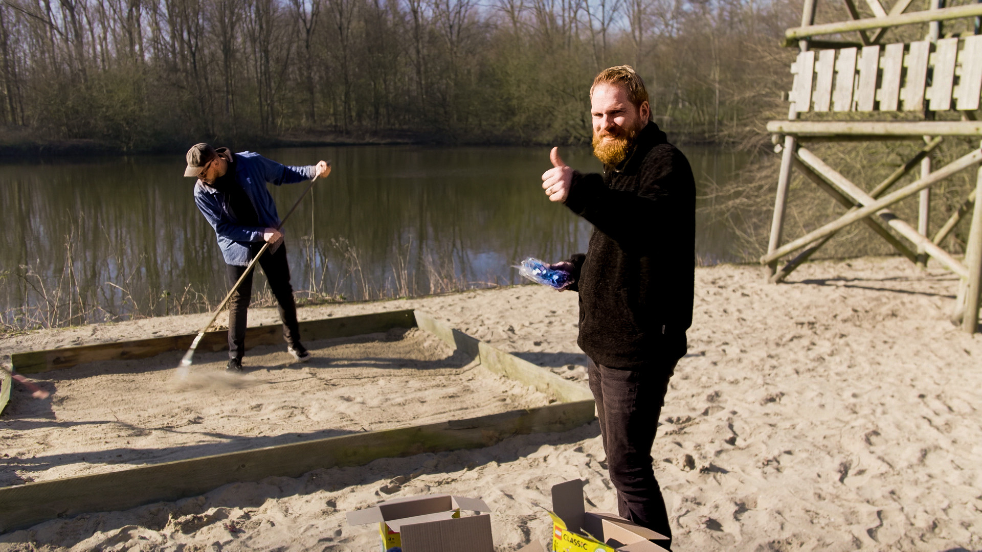 Backdrop for Stefans Stunt Show