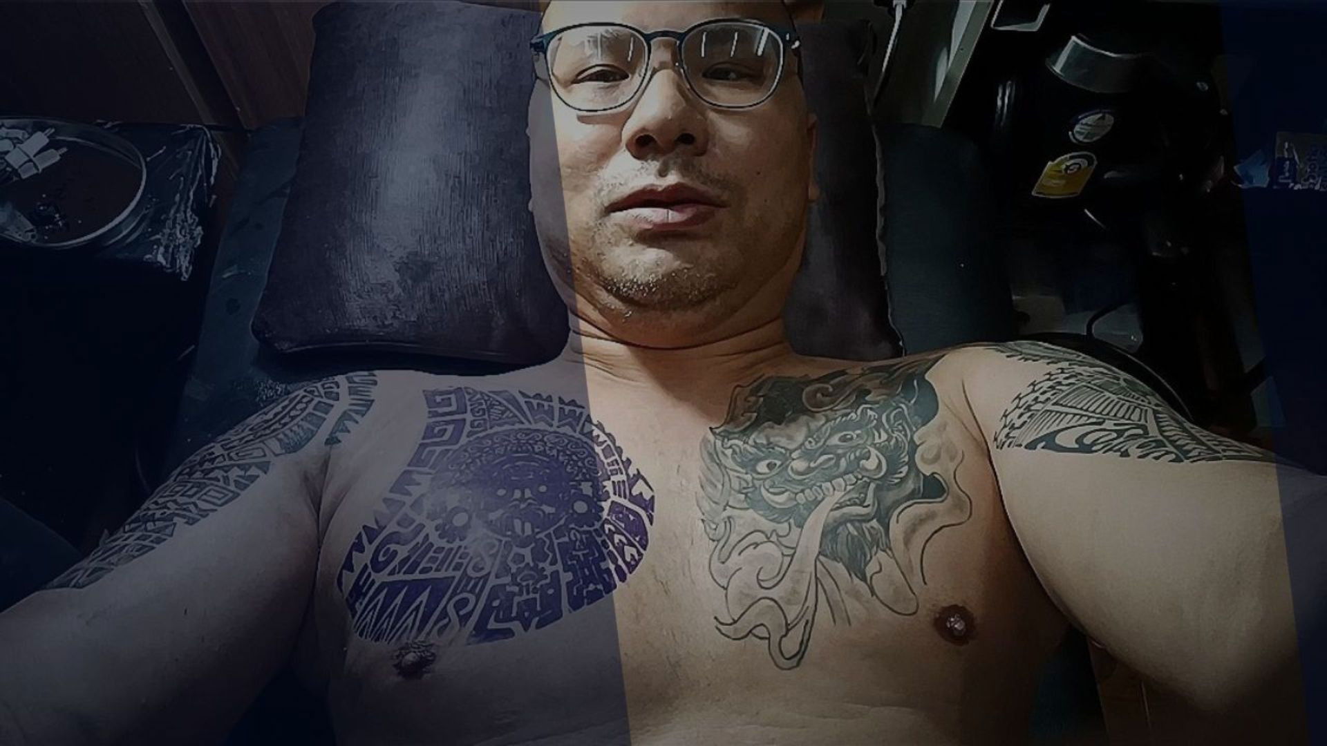 Backdrop for Mayan Trance to God's Immortality Being