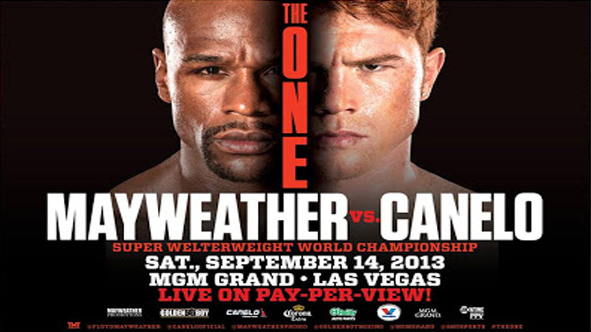 Backdrop for Floyd Mayweather Jr. vs. Canelo Álvarez