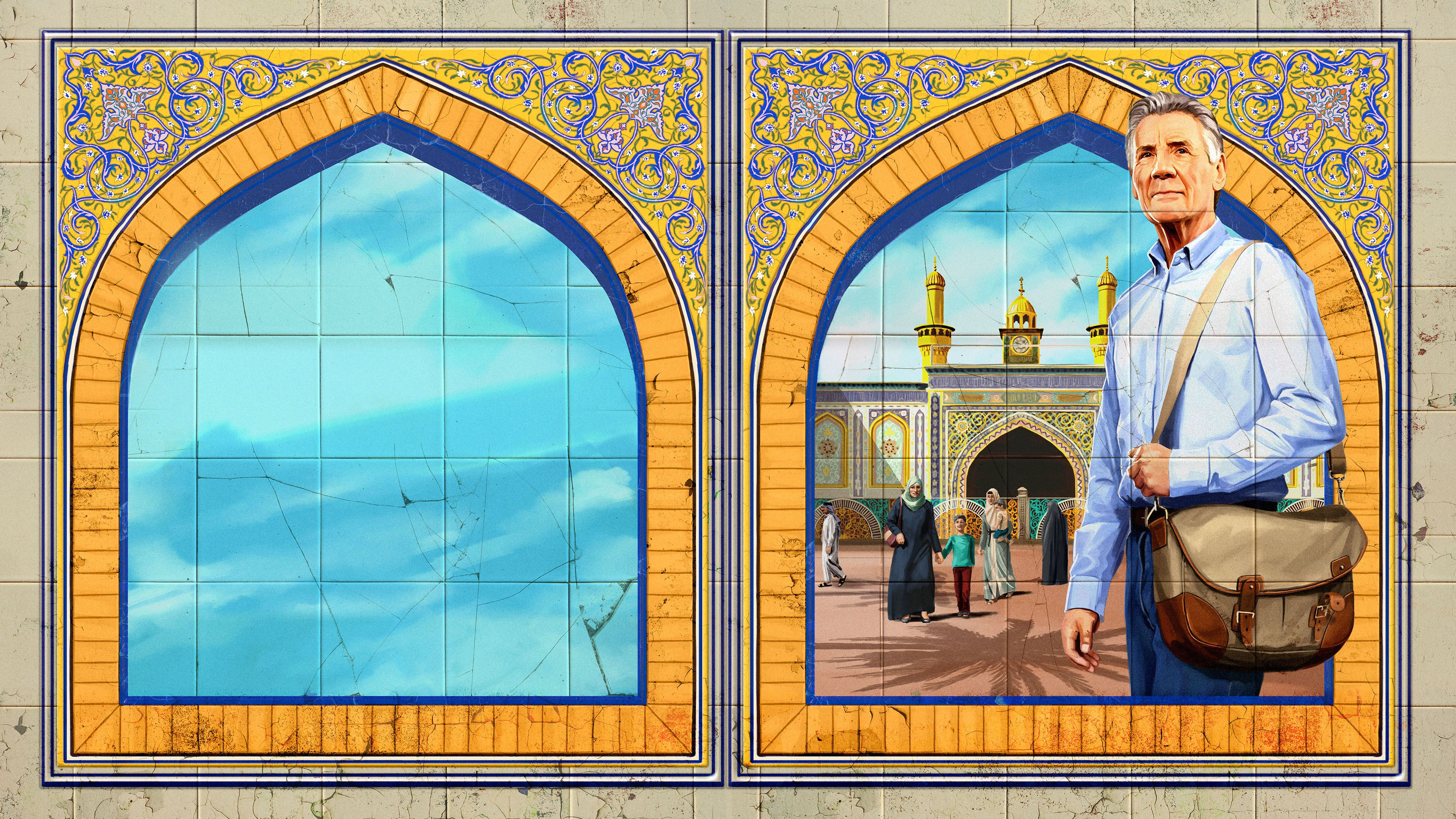 Backdrop for Michael Palin: Into Iraq