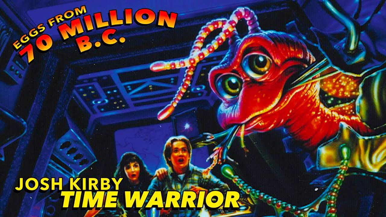 Backdrop for Josh Kirby... Time Warrior: Eggs from 70 Million B.C.