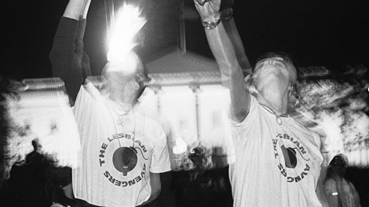 Backdrop for Lesbian Avengers Eat Fire Too