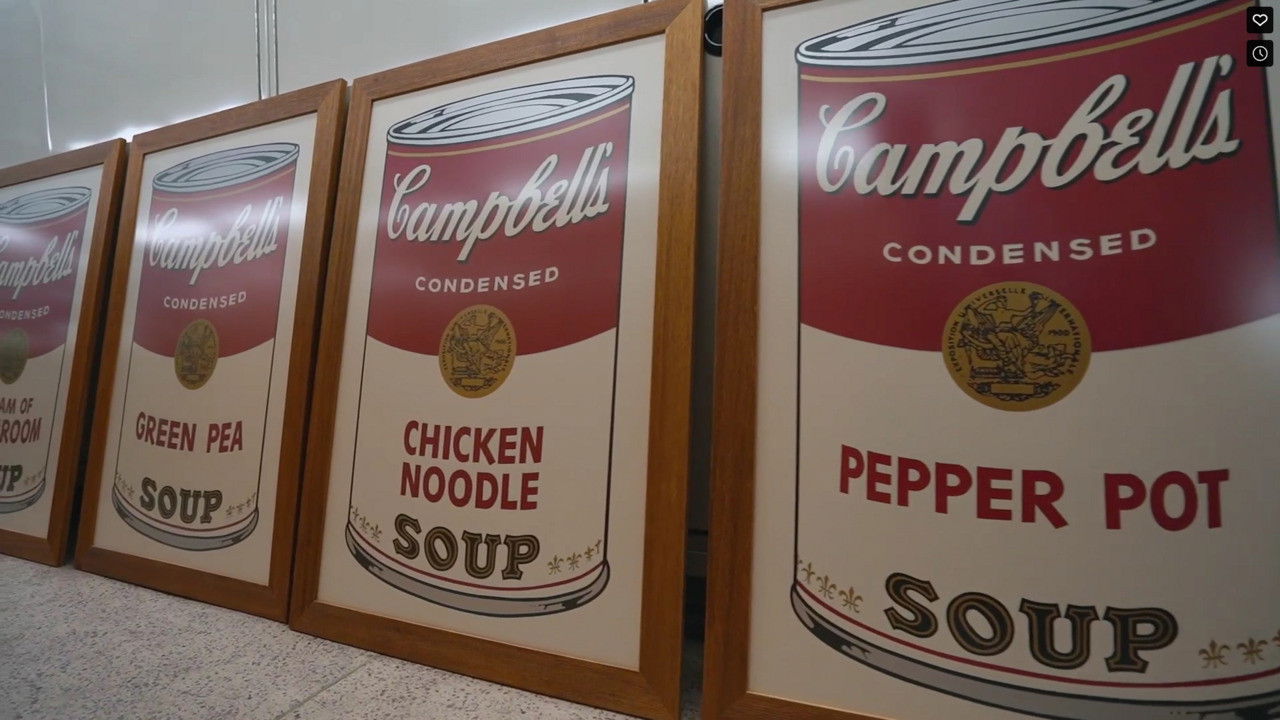 Backdrop for Andy Warhol - The American Dream