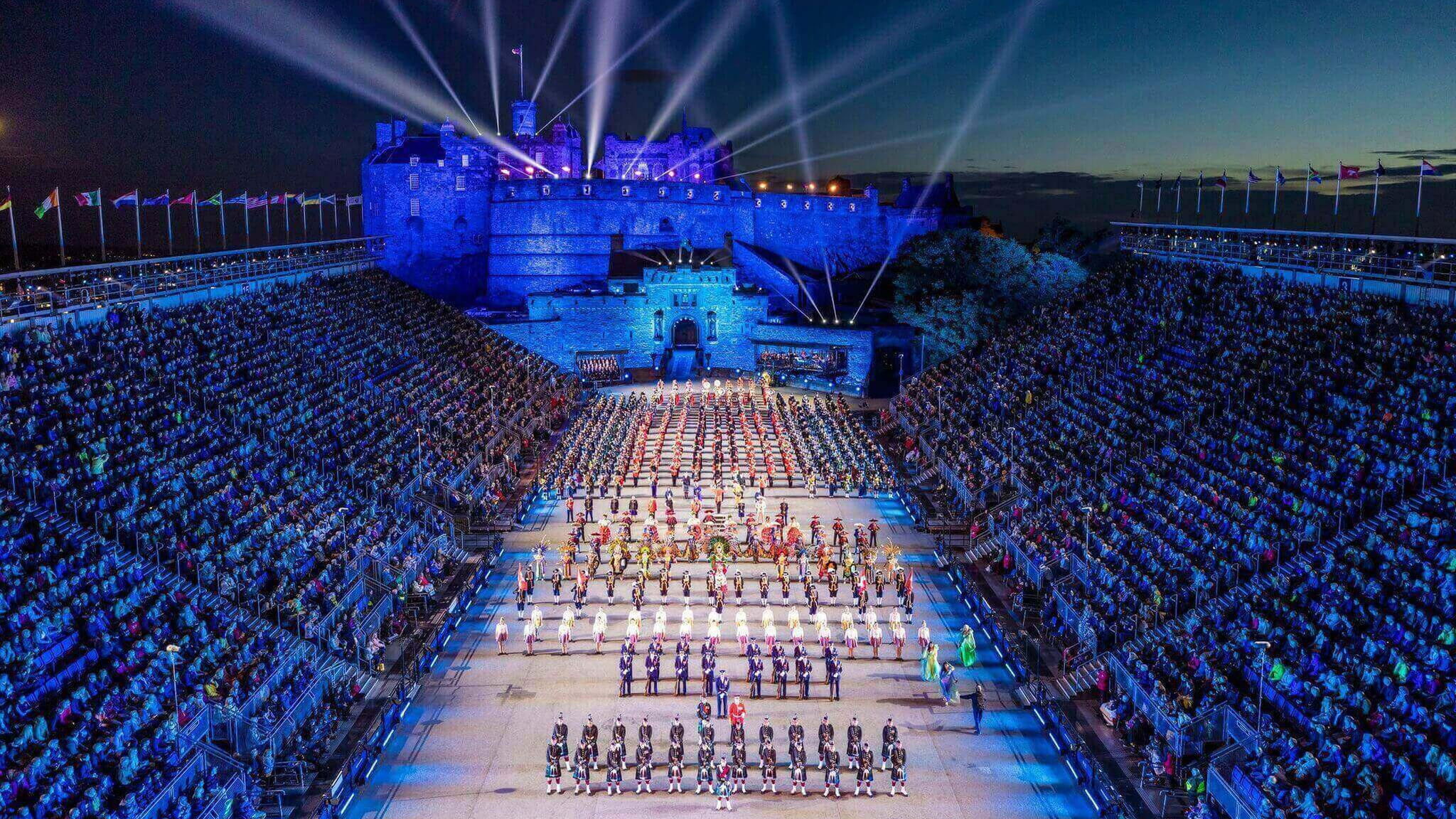 Backdrop for The Royal Edinburgh Military Tattoo: Stories