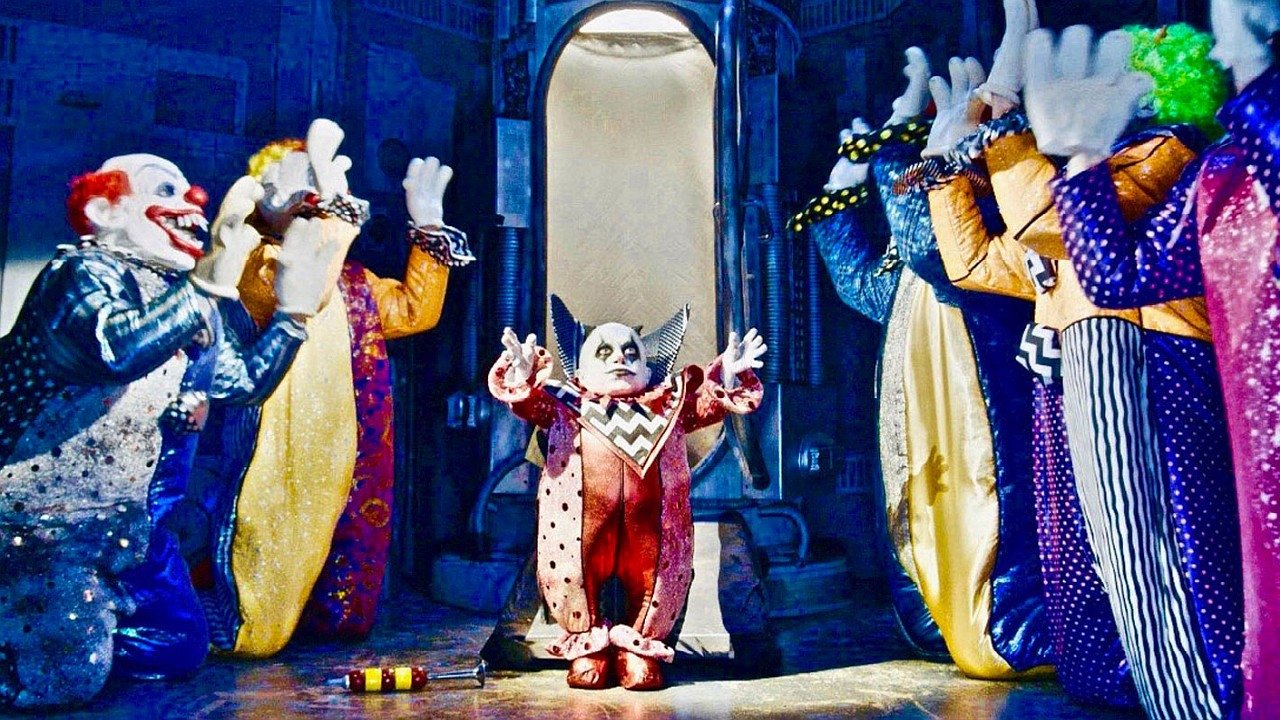 Backdrop for Aliens, Clowns & Geeks