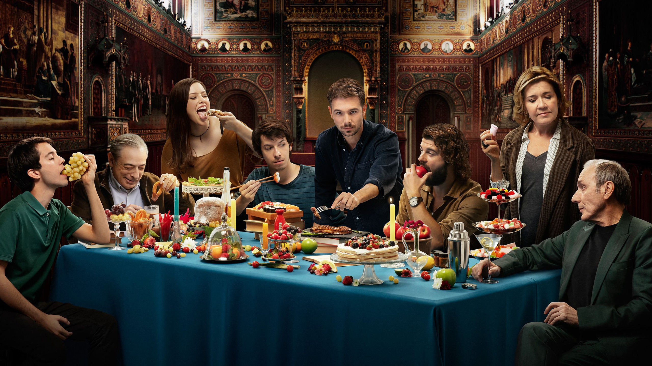 Backdrop for Merlí. Sapere Aude