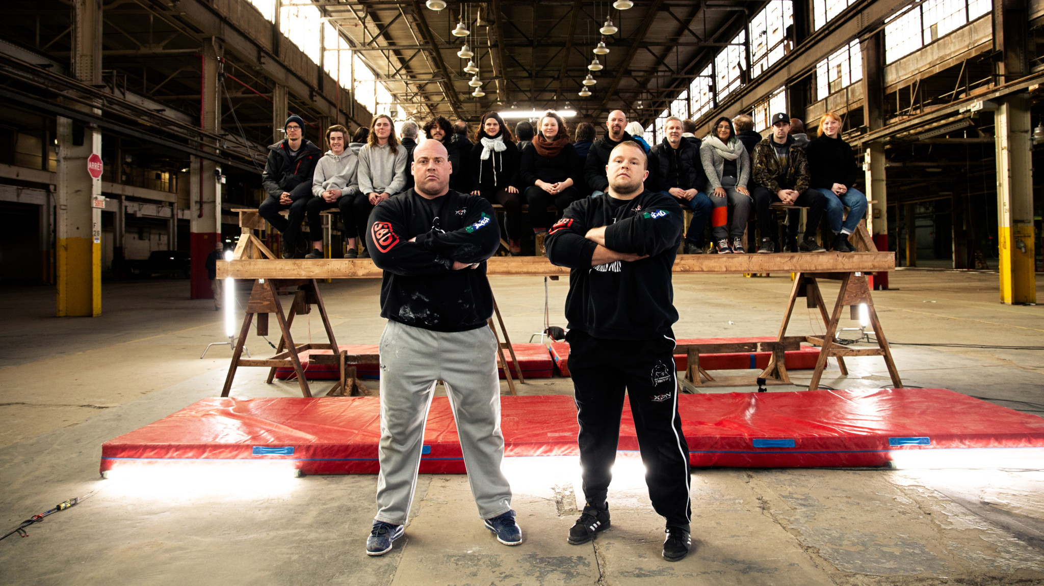 Backdrop for Tour de force