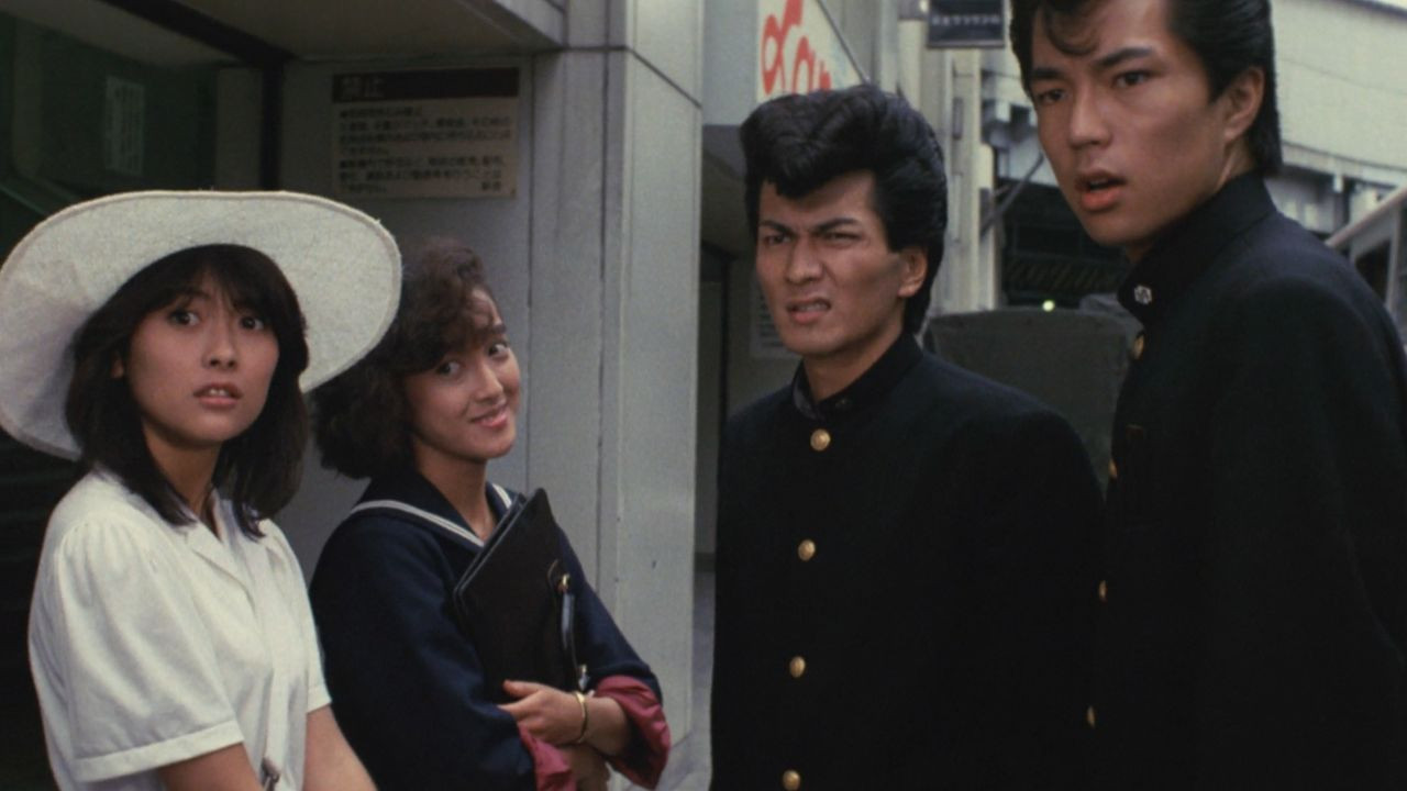 Backdrop for Be-Bop High School 2