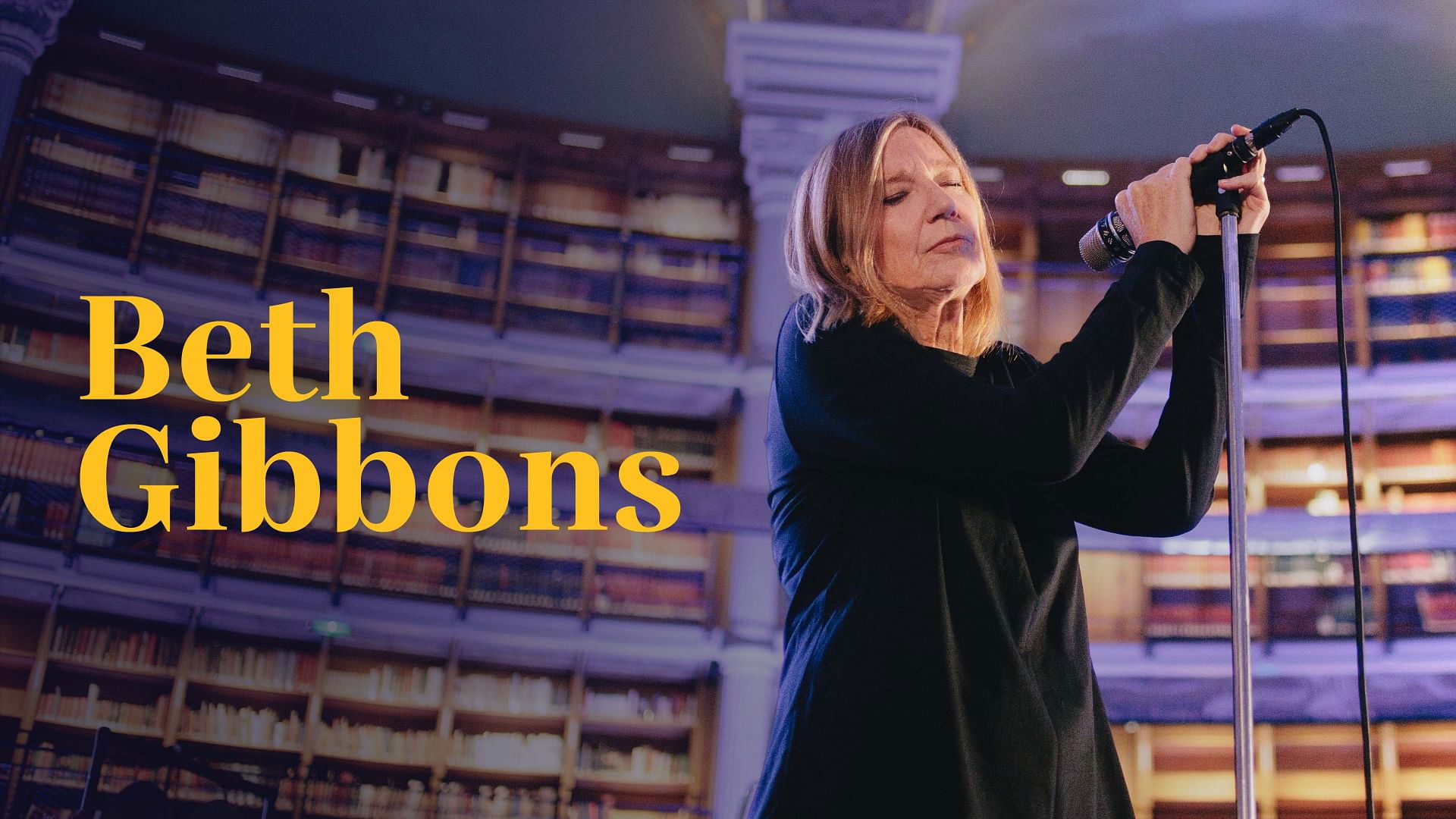Backdrop for Beth Gibbons - Passengers: Bibliothèque Nationale de France