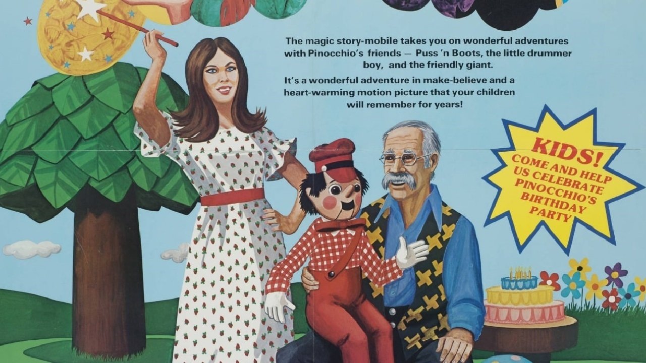 Backdrop for Pinocchio’s Birthday Party