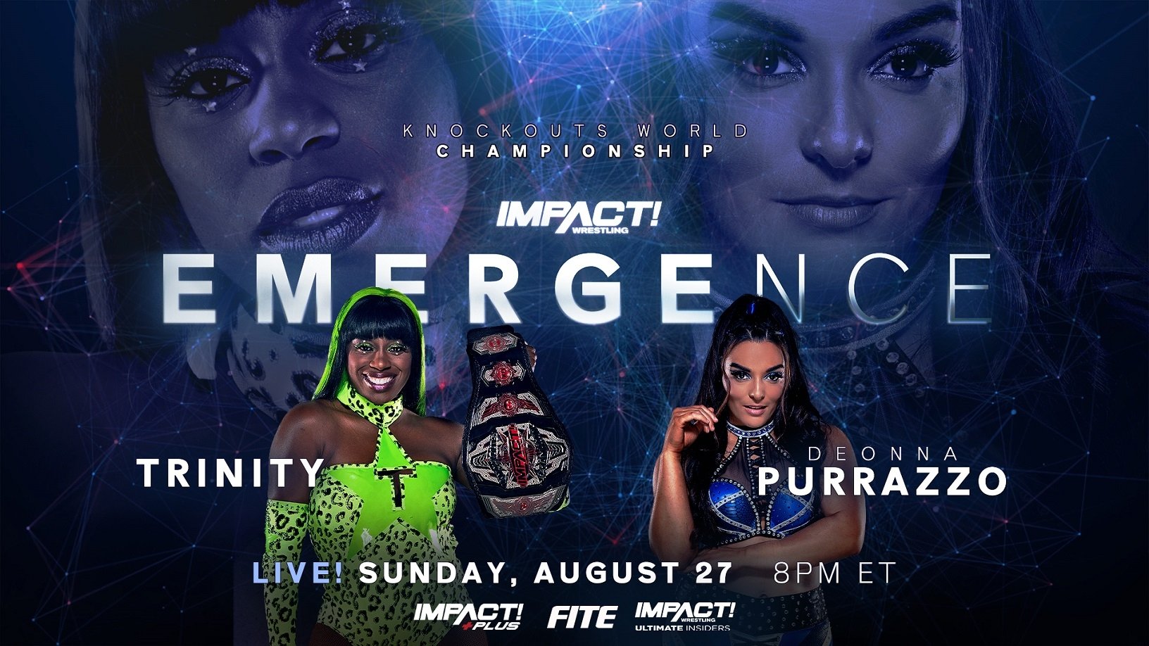 Backdrop for IMPACT Wrestling: Emergence 2023