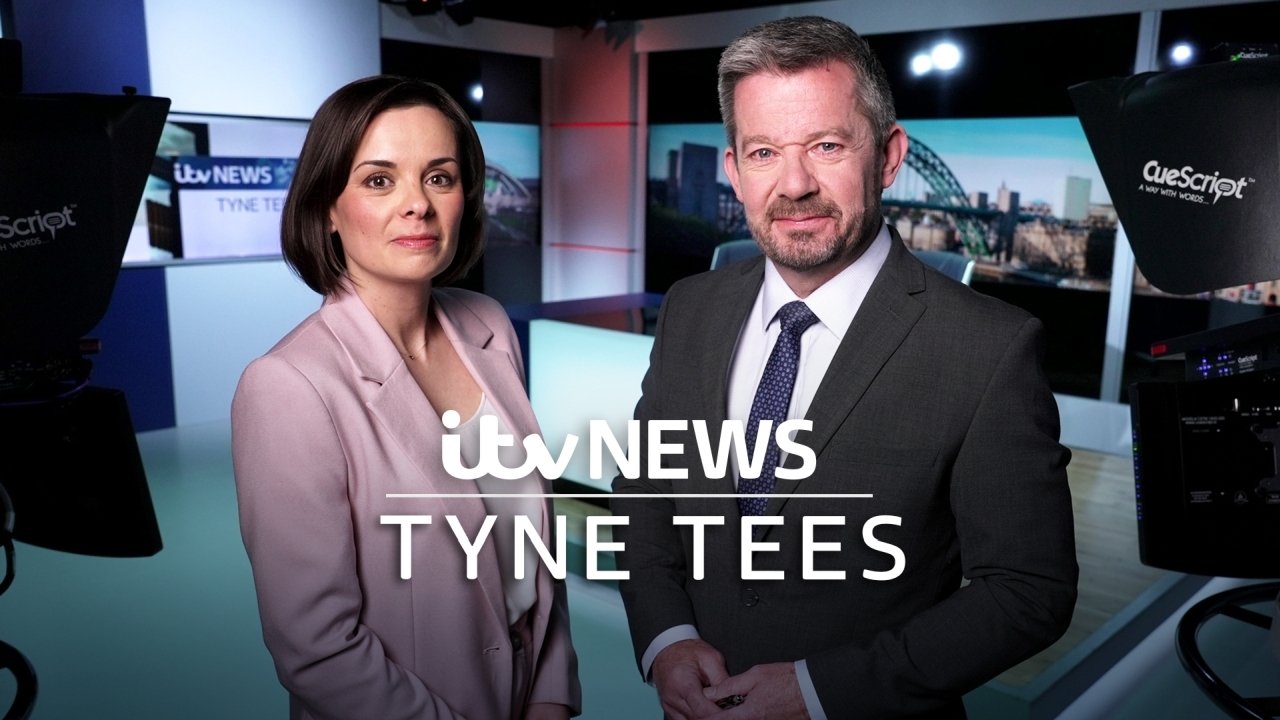 Backdrop for ITV News Tyne Tees