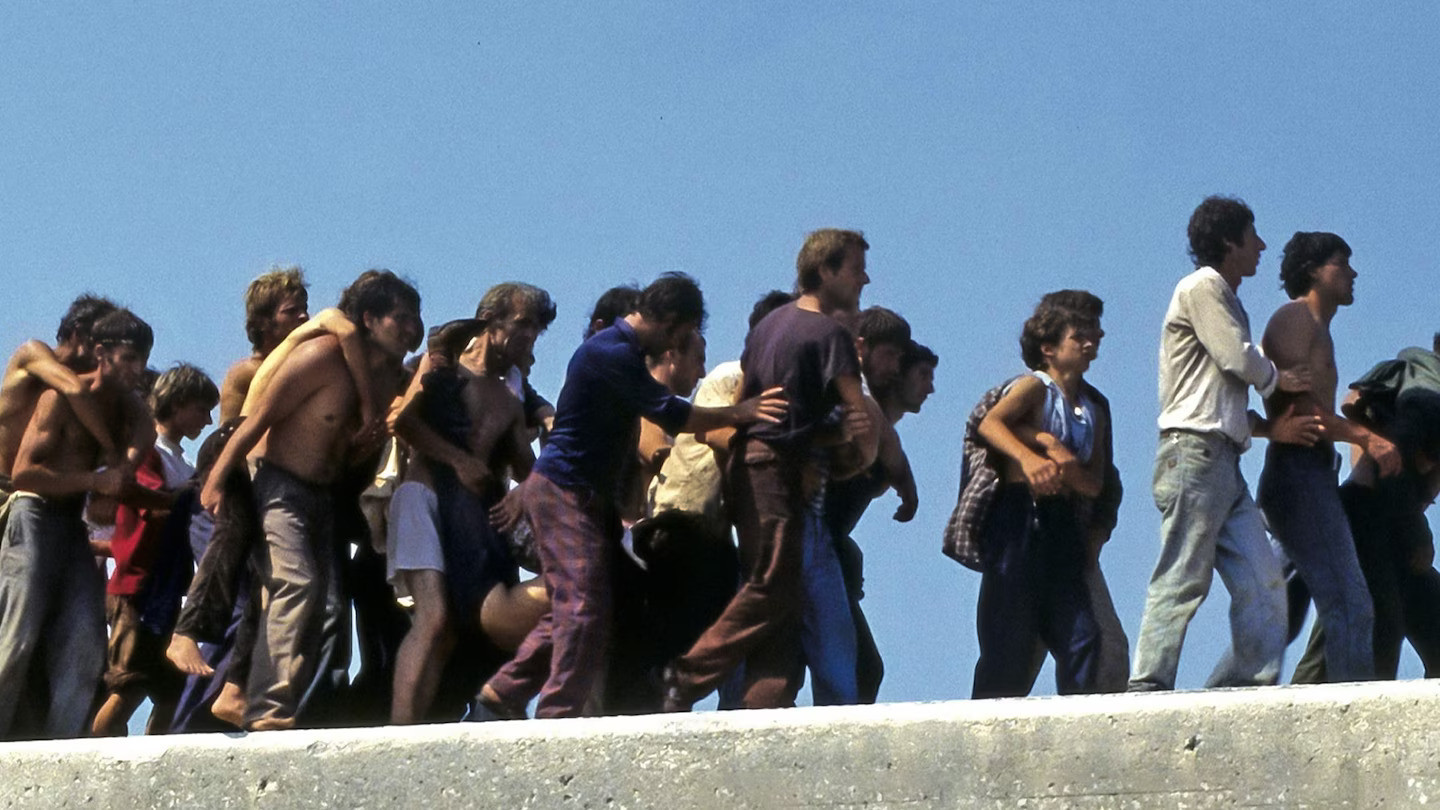 Backdrop for The Human Cargo