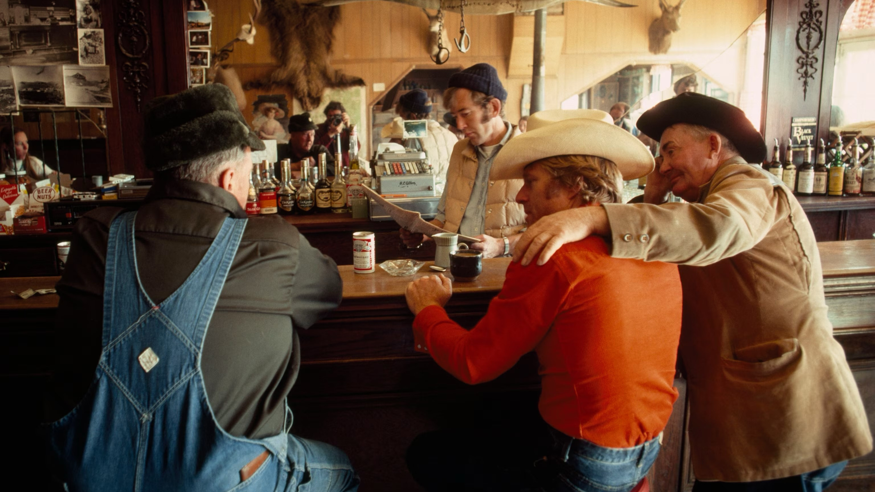 Backdrop for The Outlaw Trail with Robert Redford